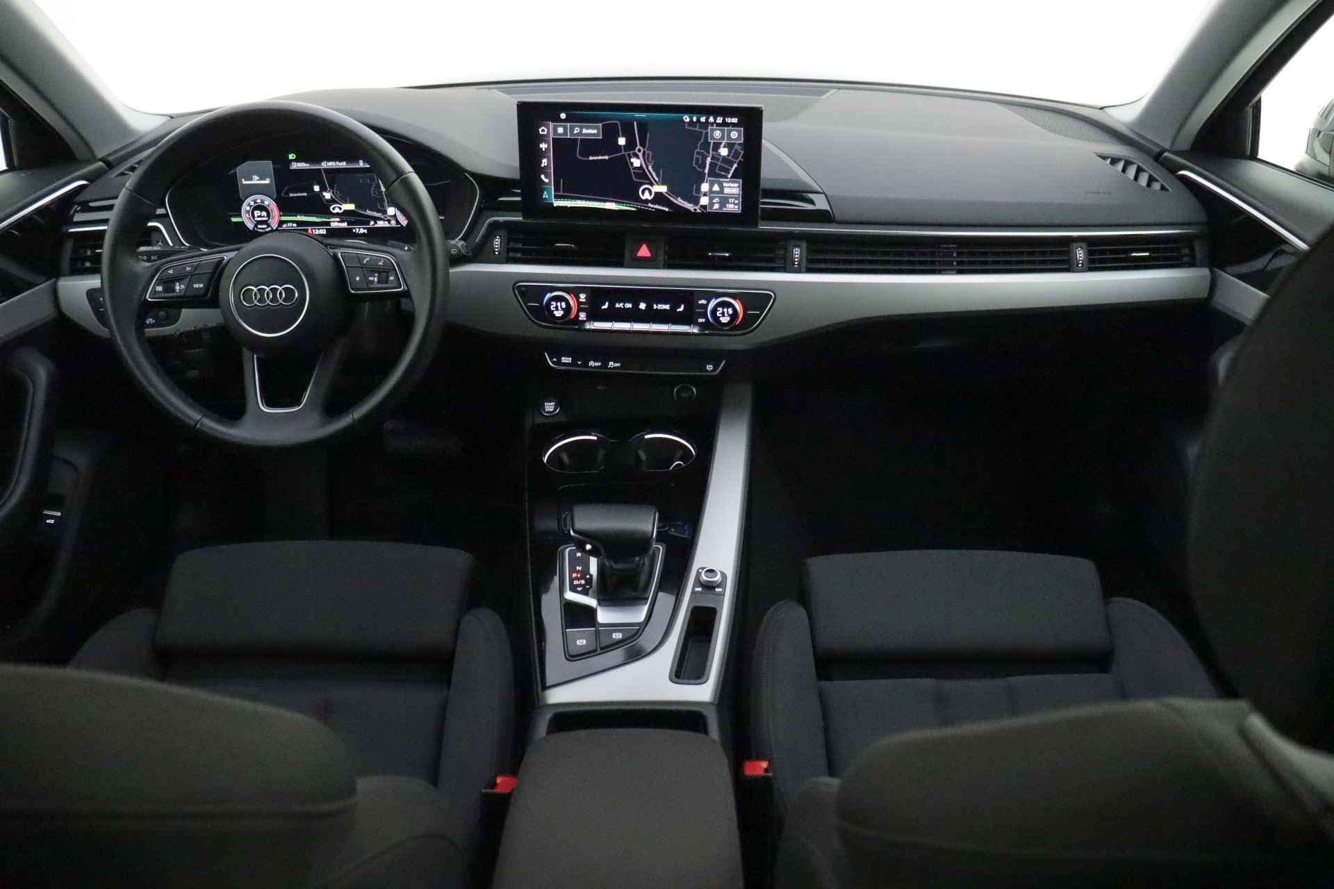 Audi A4 Avant 40(2.0)TFSI 204Pk S-Tr. ADV. EDITION MATRIX LED/VIRTUAL/CARPLAY/DAB+/CLIMA/CRUISE/ELEK KLEP/PDC V+A/LMV - 17/24