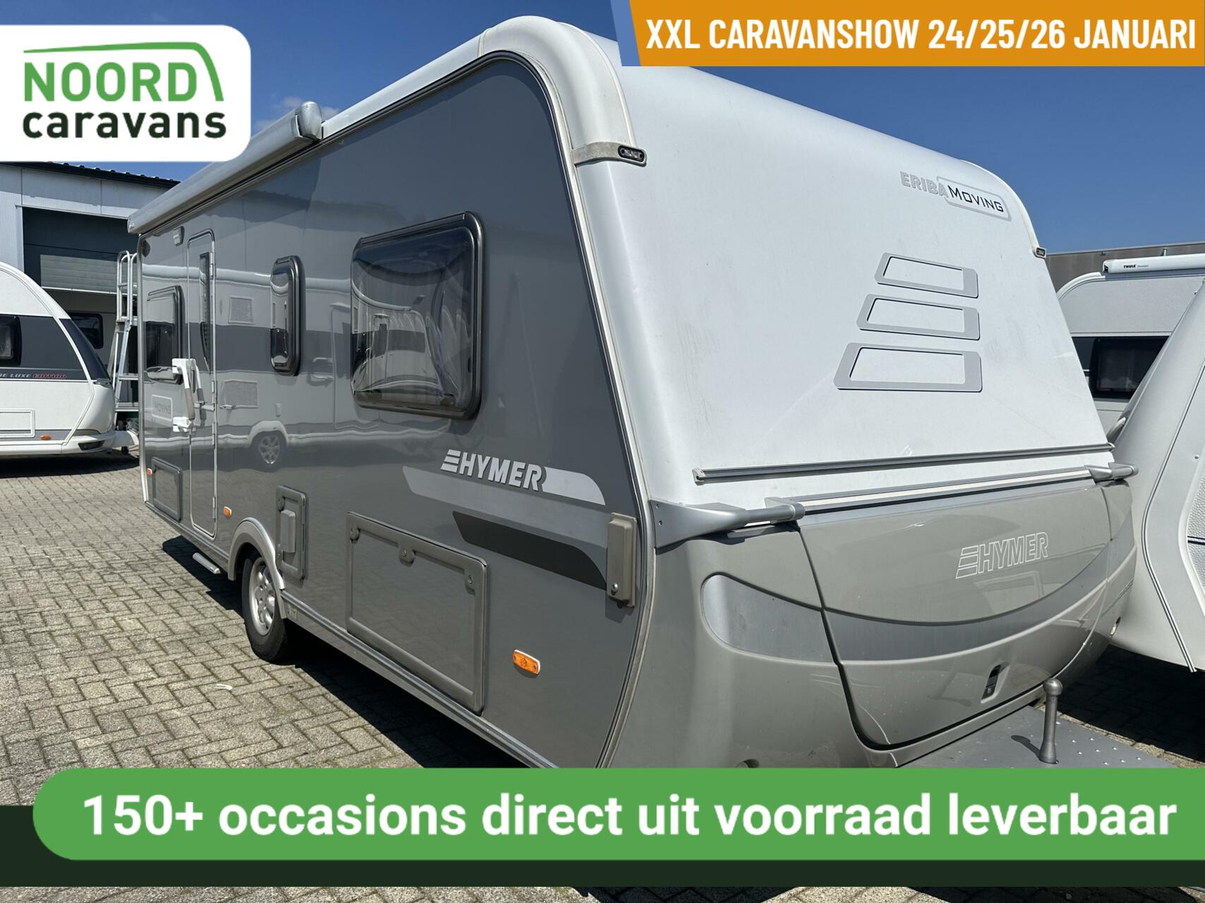 ERIBA NOVA MOVING 540 MOVER + VOORTENT + LUIFEL + 250 CM