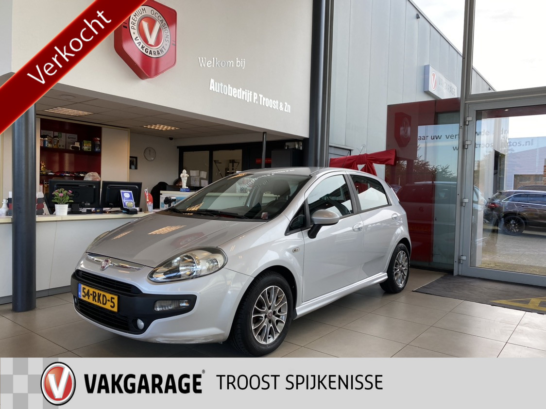 Fiat Punto Evo 1.3 M-Jet Dynamic,5 Deurs,5Zits,Climate&Cruisecontrol,Bleutooth,Elektrischpakket,Lage Kilometerstand,15 Inch Lmv