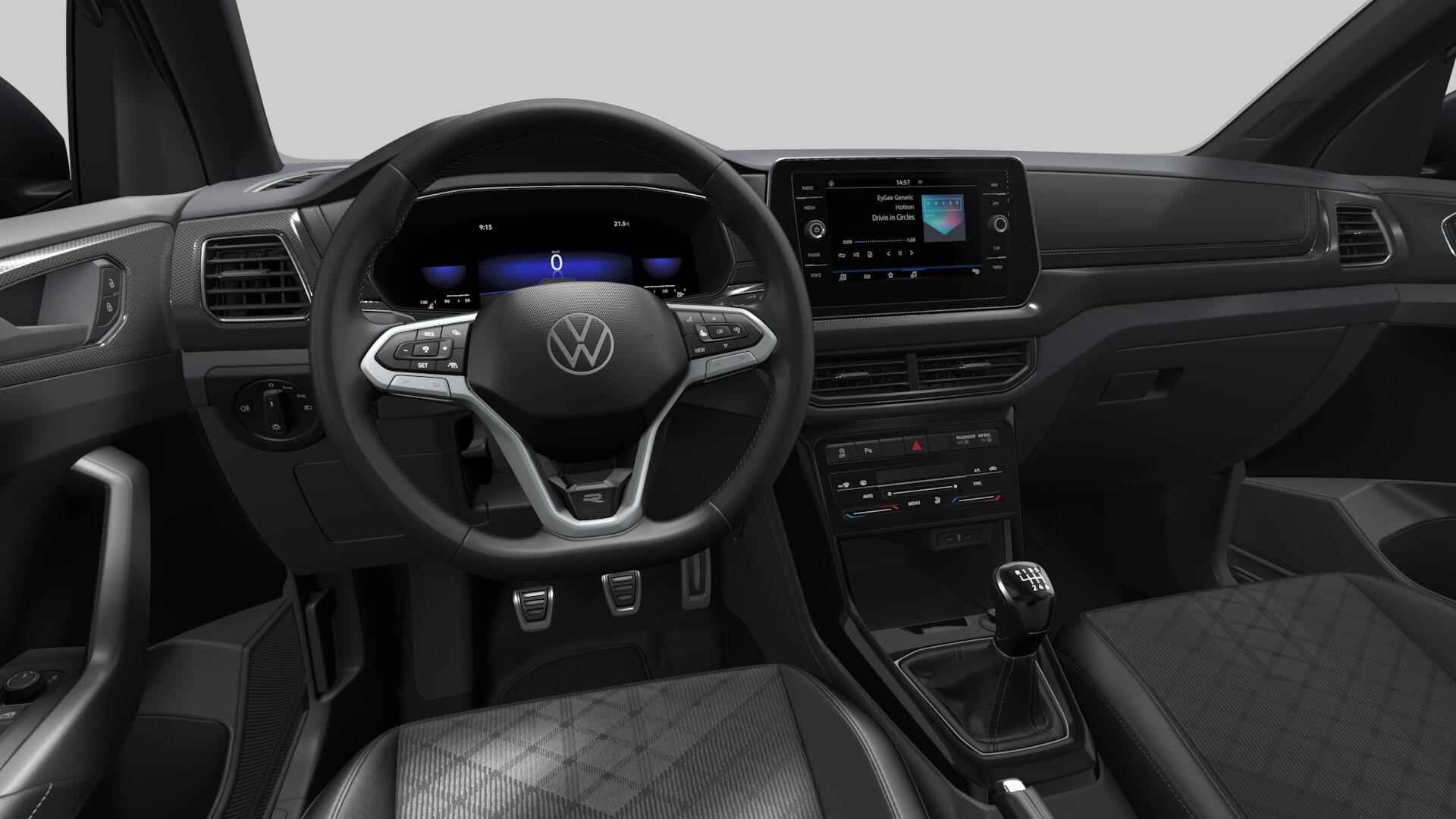 Volkswagen T-Cross R-line 1.0 TSI 85 kW / 115 pk SUV 6 versn. Hand Multimedia pakket · Comfort pakket · Velgen 18'' lichtmetaal · - 7/8