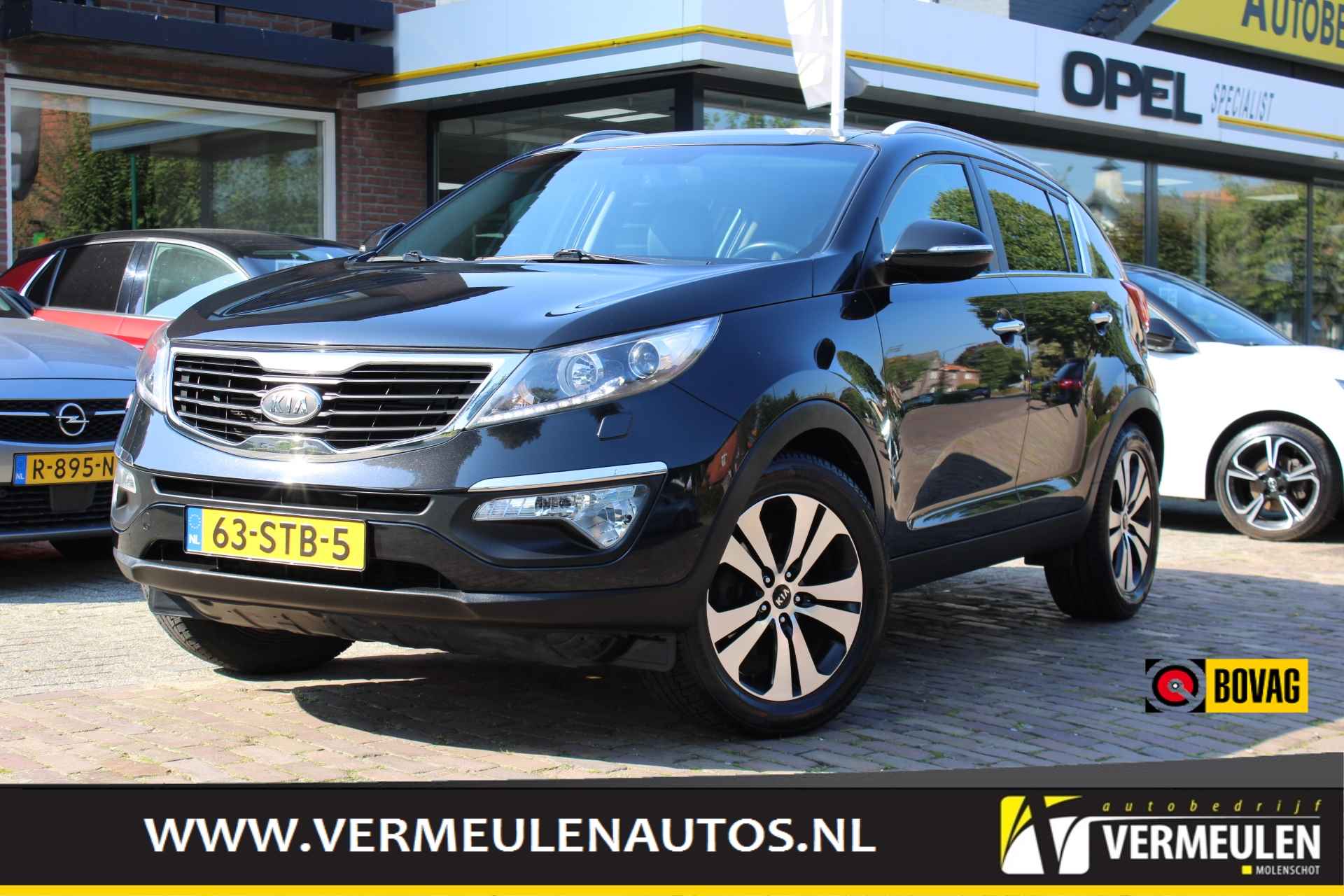 KIA Sportage 2.0 CVVT 2WD X-Clusive Automaat + 18"/ Navi/ Clima/ Cruise/ Panorama/ Leder/ NL auto - 1/46