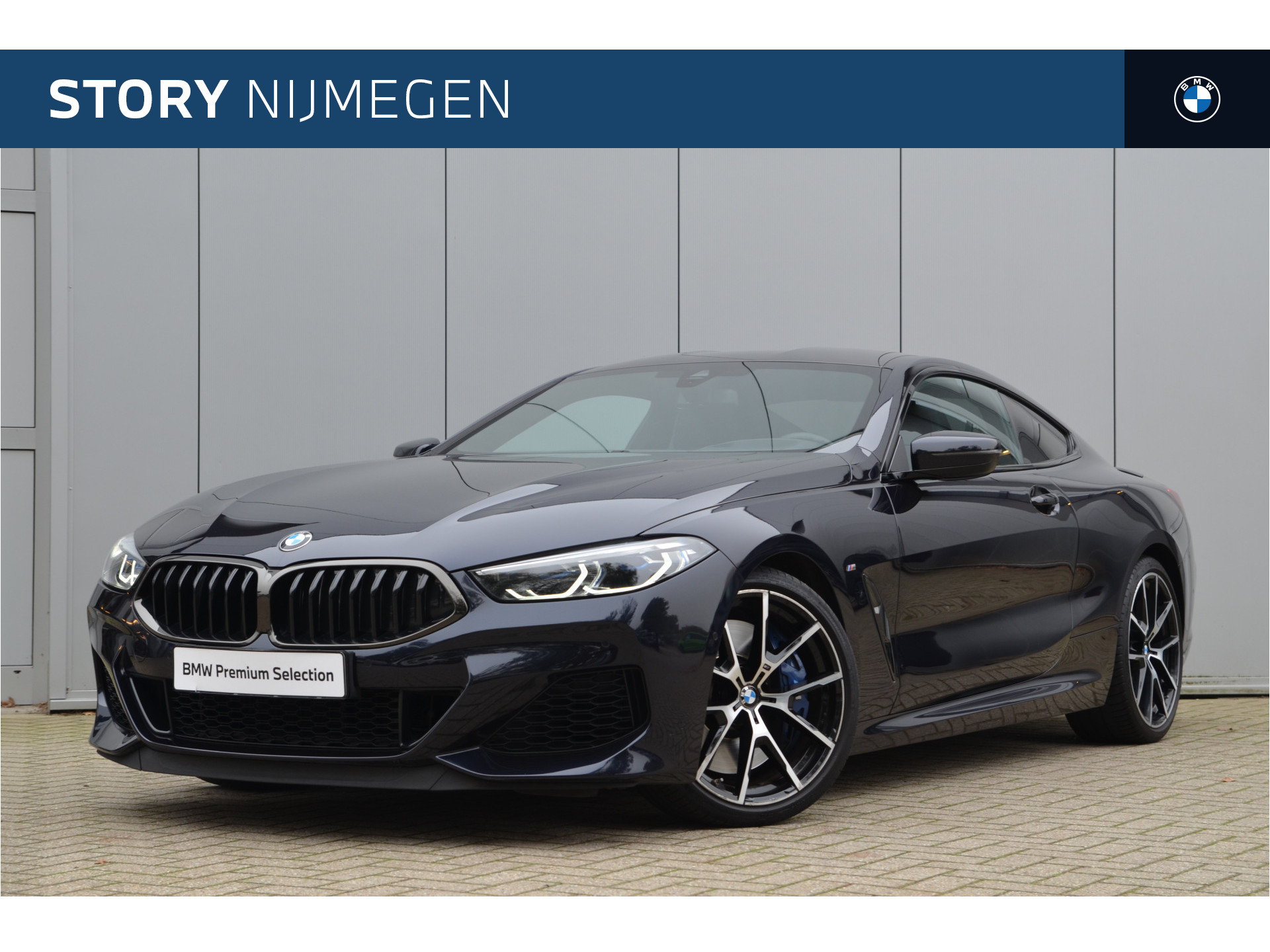 BMW 8 Serie M850i xDrive High Executive Automaat / M Carbondak / Laserlicht / Soft Close / Active Steering / Multifunctionele Stoelen / Comfort Access