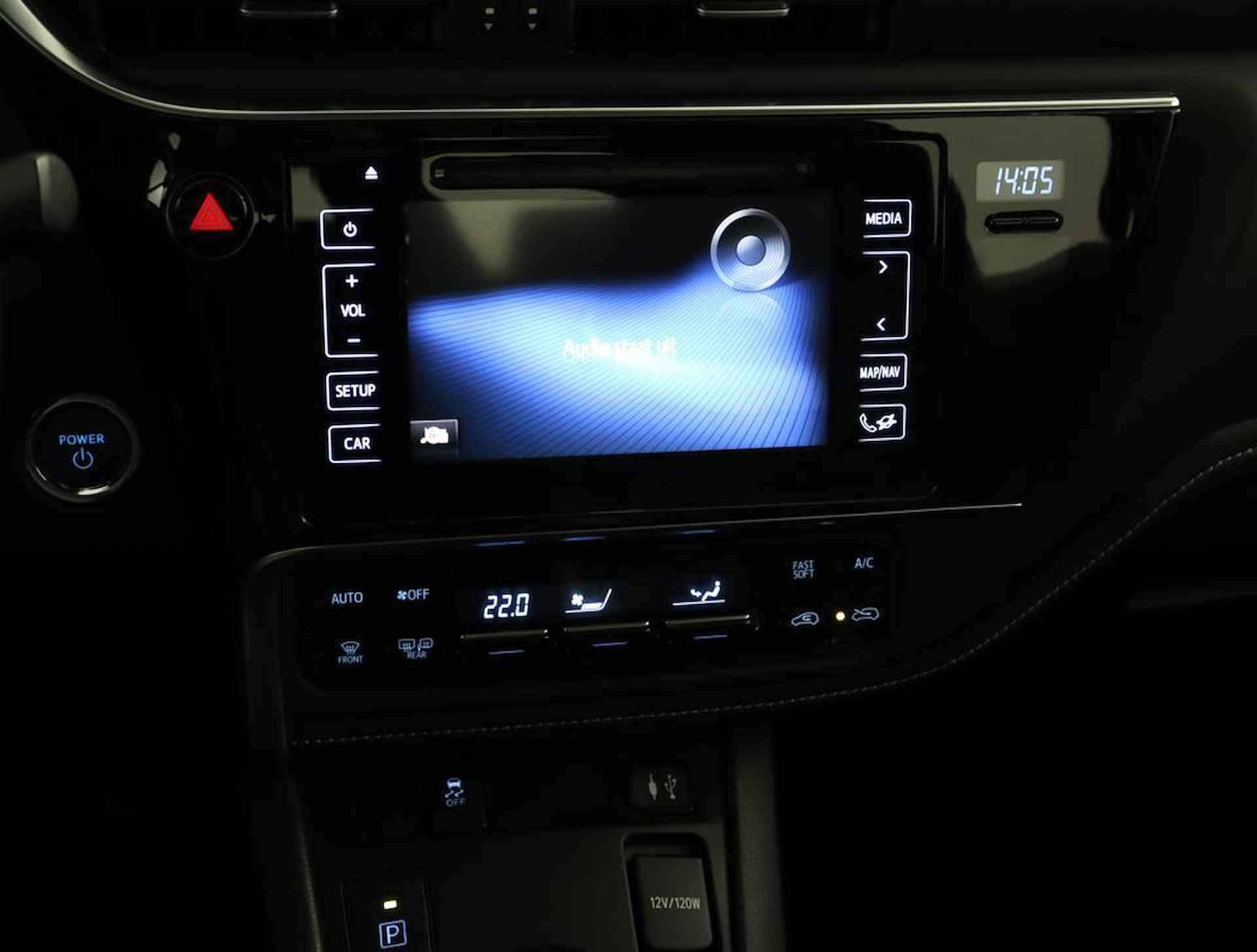 Toyota Auris 1.8 Hybrid Lease Navigatie | Trekhaak | Parkeerhulp camera | Cruise control | - 47/53