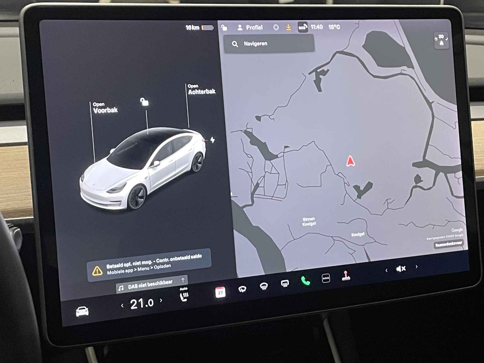 Tesla Model 3 Standard RWD Plus 60 kWh | Autopilot | Parelmoer | Panoramadak | 2 Kabels | Lederen bekleding | 18'LM Velgen | - 8/45