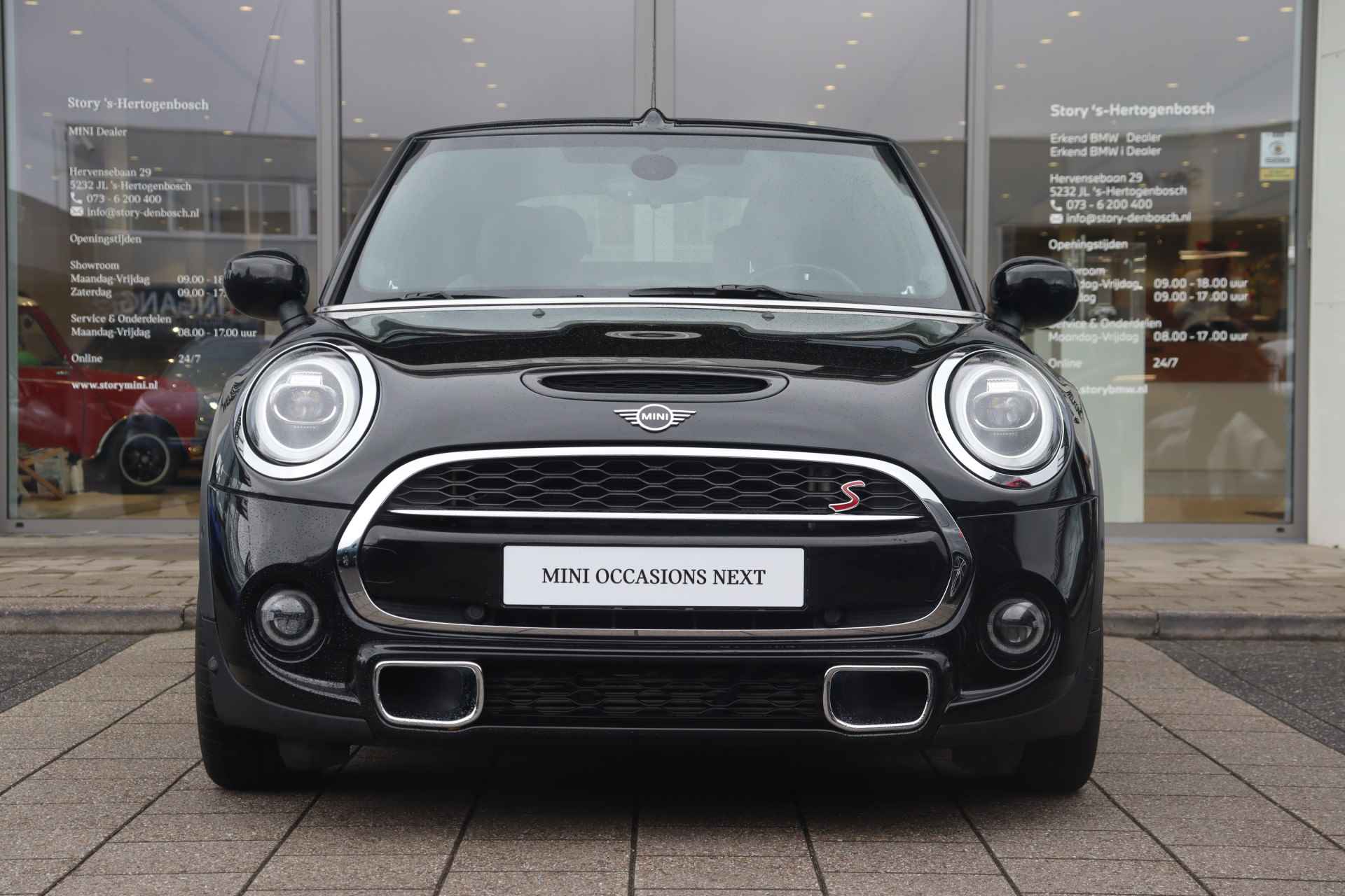 MINI Cabrio Cooper S Chili Automaat / Sportstoelen / LED / Apple CarPlay / Comfort Access / Park Assistant / Harman-Kardon / Stoelverwarming - 4/29