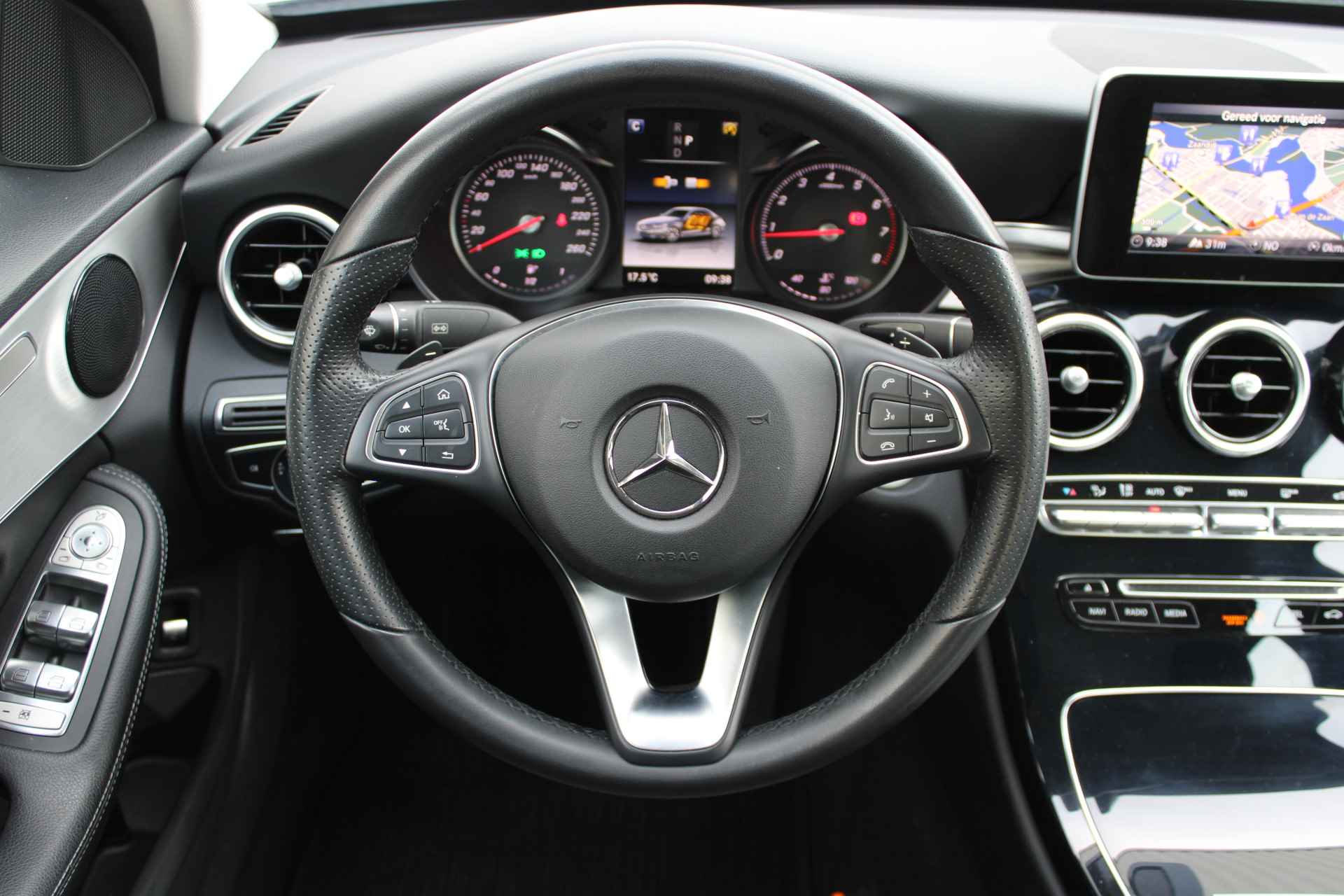 Mercedes-Benz C-Klasse 180 Business Solution 157PK Automaat | Navigatie | Led Koplampen | 17'' LMV | Cruise Control - 22/50