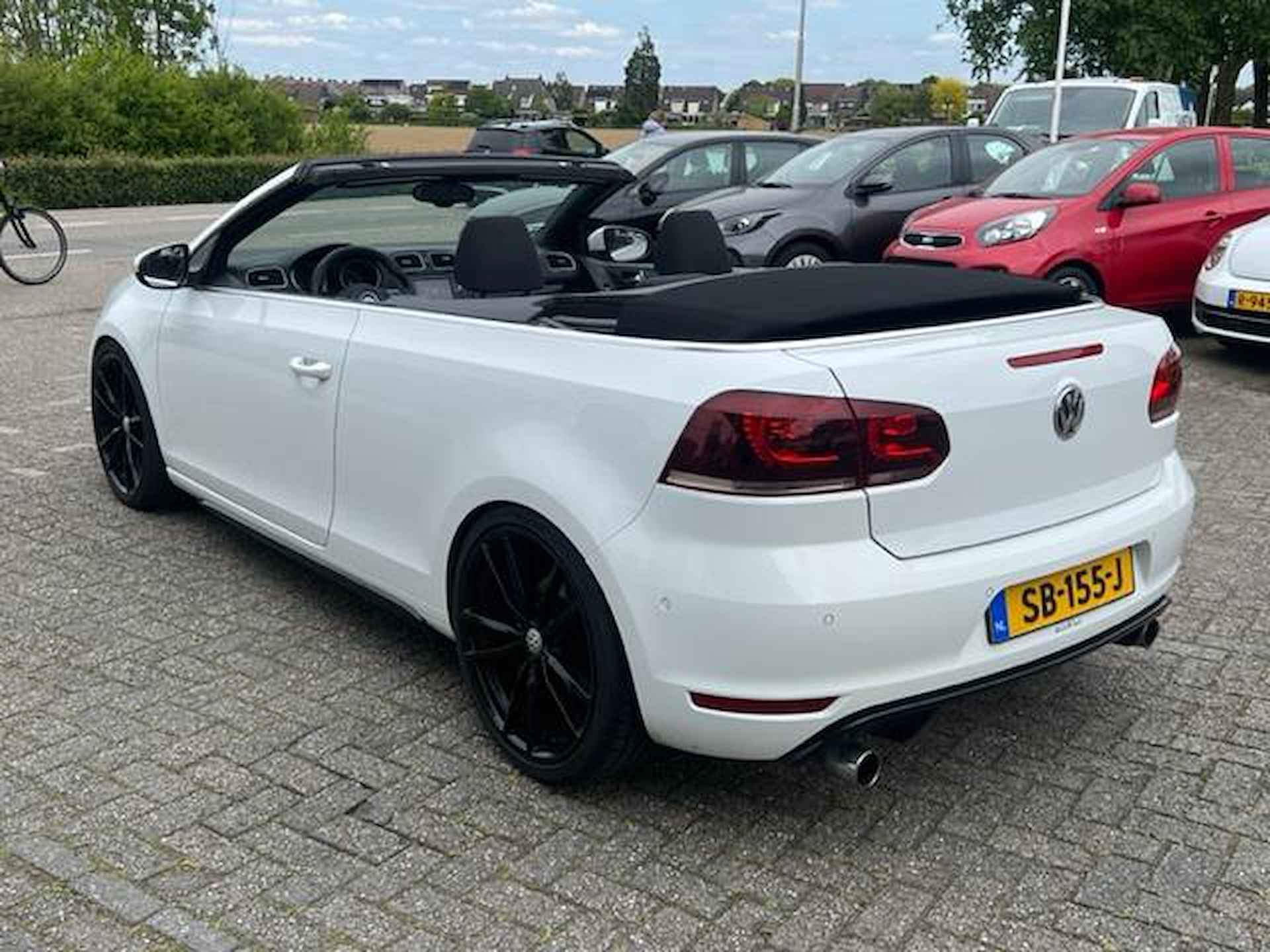 Volkswagen Golf Cabriolet 2.0 TSI GTI KLIMA | SPORTUITLAAT | 19" velgen !! - 7/30