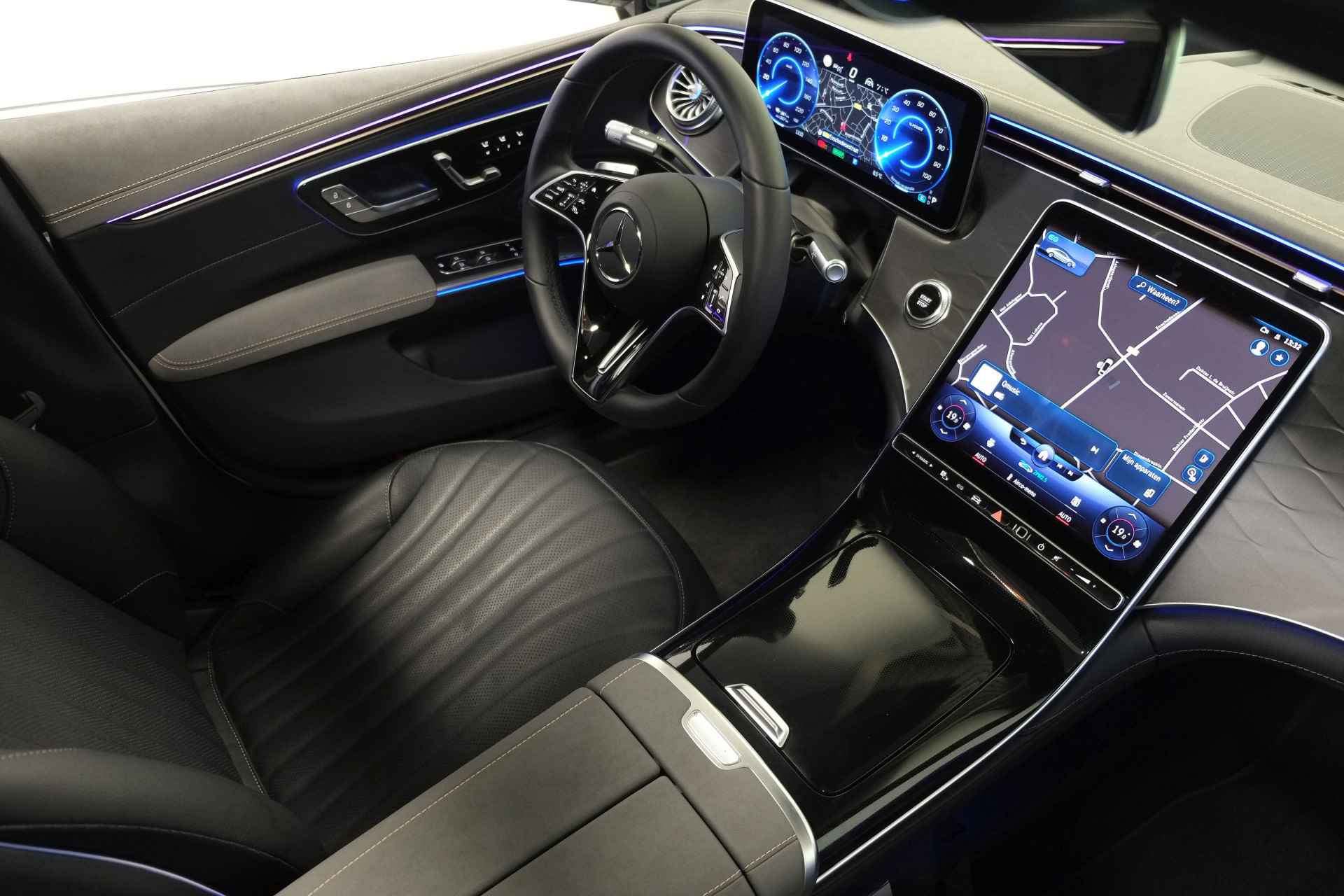 Mercedes-Benz EQS 580 4MATIC Luxury Line 108kWh / Panorama / Opendak / Leder / Vitual Cockpit - 52/56
