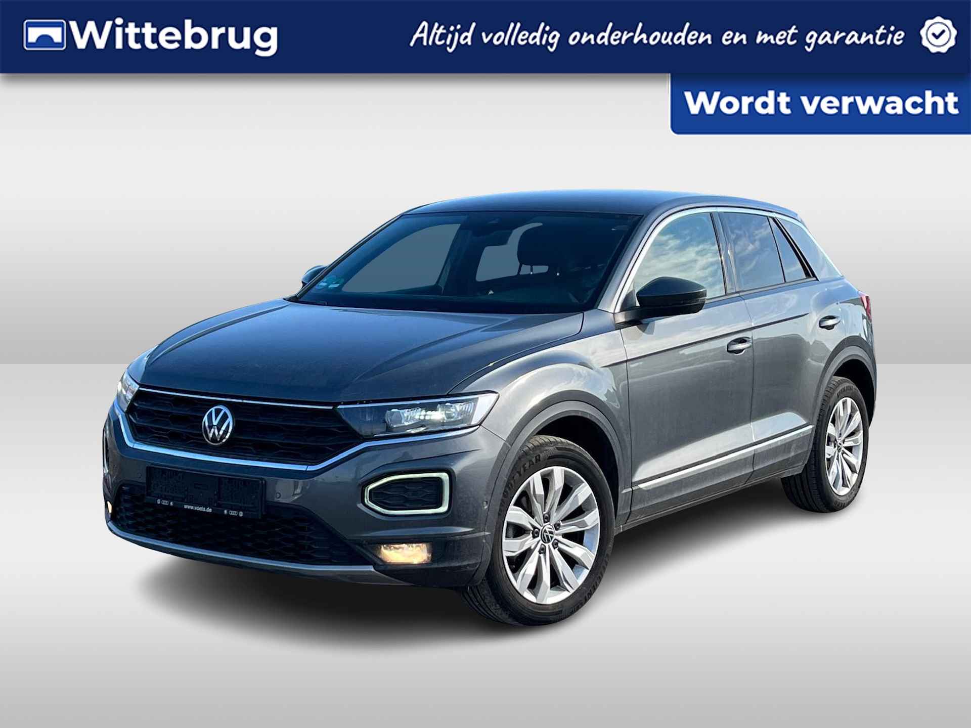 Volkswagen T-Roc 1.5 TSI 150PK Sport / Digitale Cockpit / Zwenkbare Trekhaak / LED / Elektrische Achterklep / Achteruitrijcamera / Stoelverwarming - 1/5