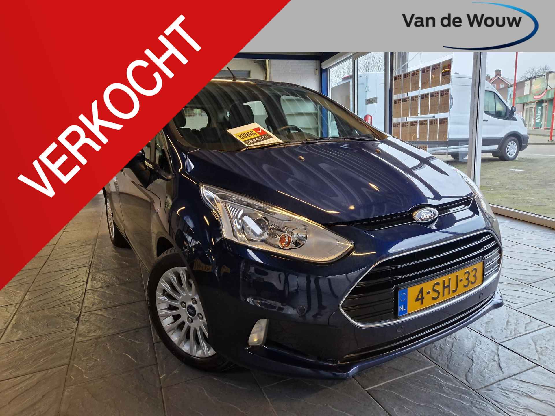 Ford B-Max 1.0 EcoBoost Titanium Incl. NW DISTRIBUTIERIEM!!!  - 100% ONDERHOUDEN