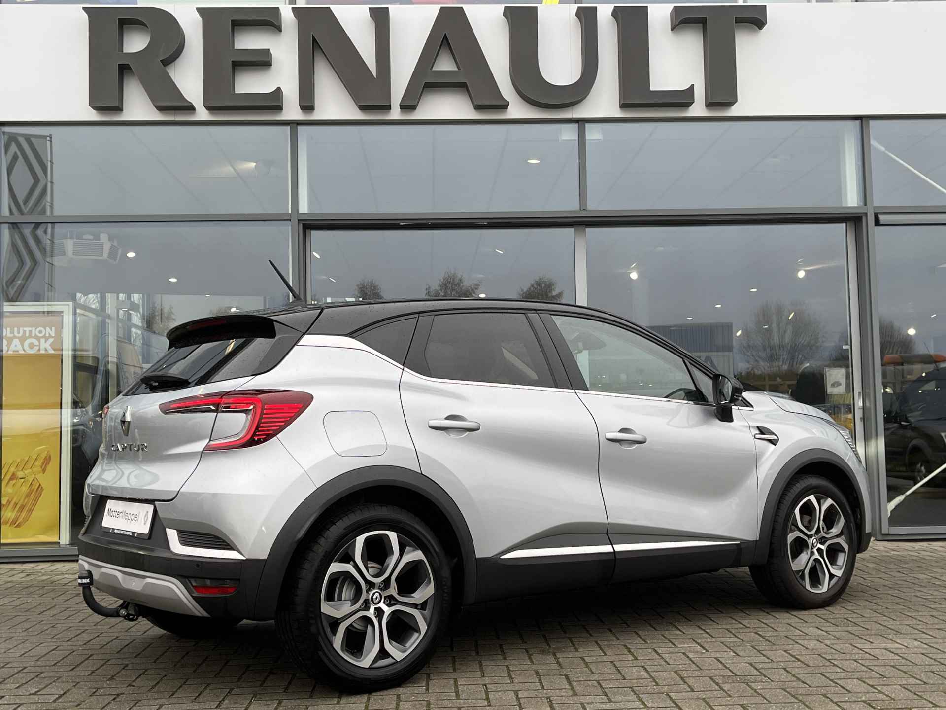 Renault Captur 1.3 TCe 140 Mild Hybrid Intens Automaat | Onderhoudspakket 08-26/70.000km | Trekhaak | 18 Inch | Navi | Camera | Getint glas | C - 4/34