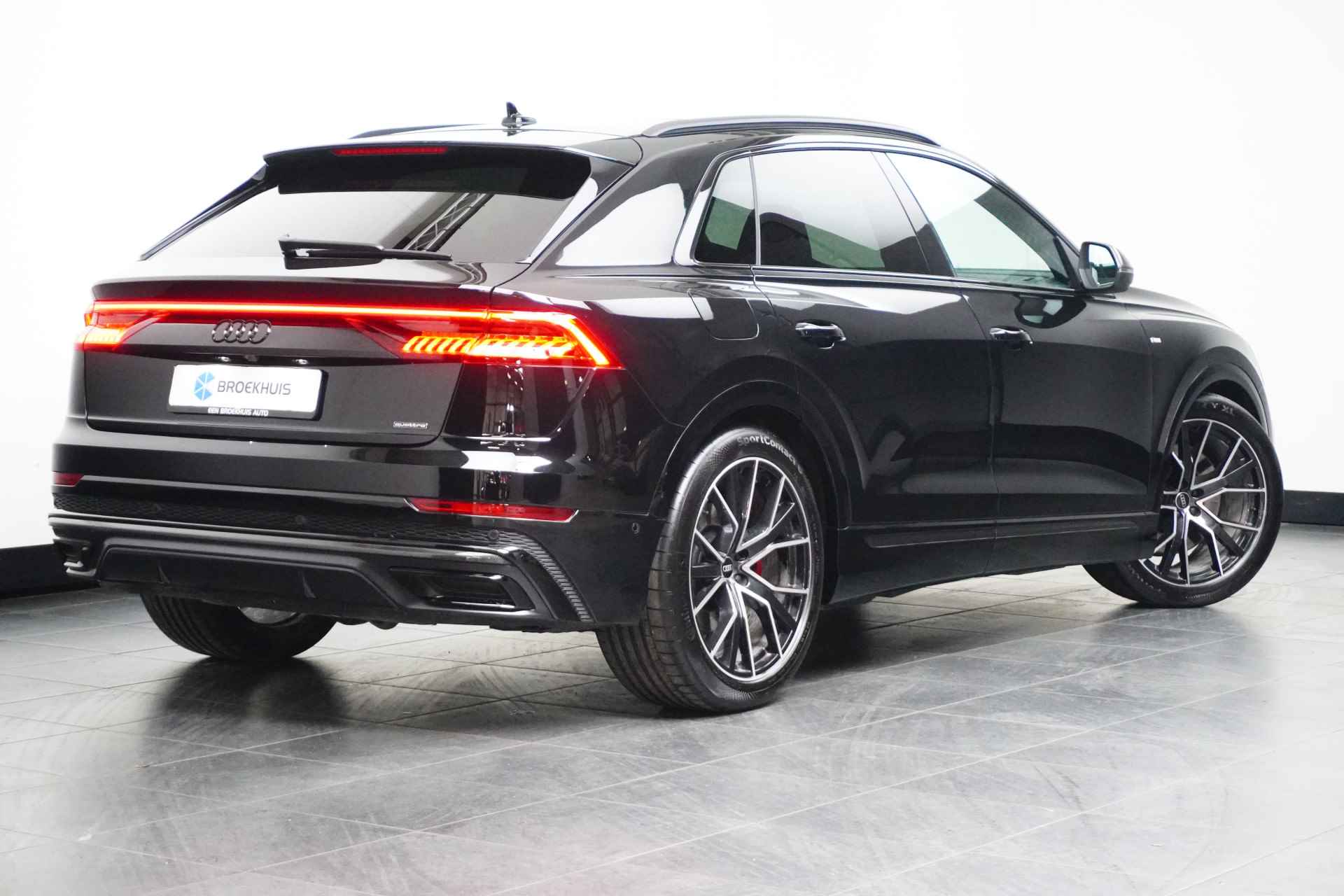 Audi Q8 60 TFSI e quattro Pro Line S Competition Plus | Assistentiepakket Tour+ City | Panoramadak | Elekt. Stoelen geheugen | Luchtveri - 5/34