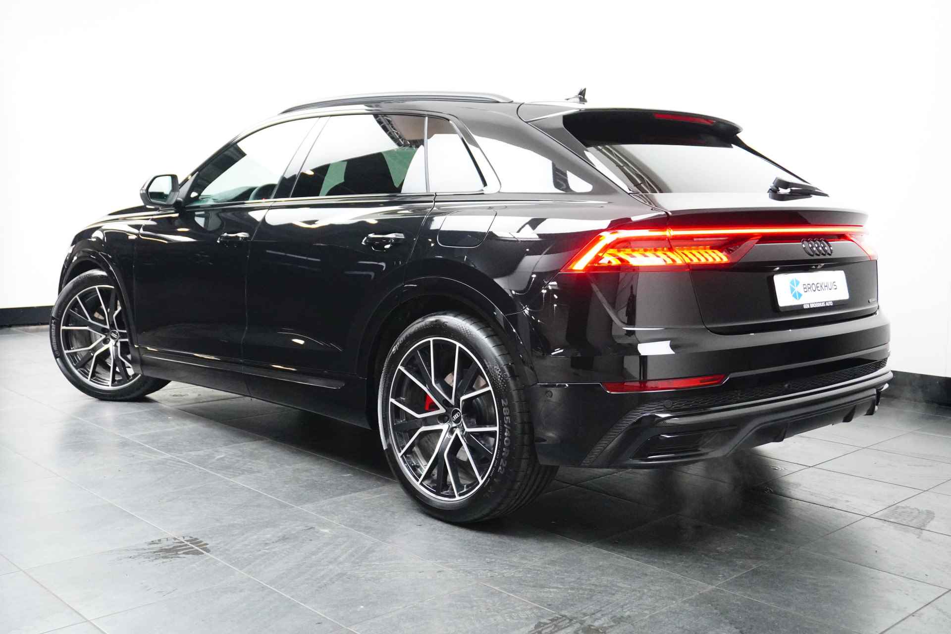 Audi Q8 60 TFSI e quattro Pro Line S Competition Plus | Assistentiepakket Tour+ City | Panoramadak | Elekt. Stoelen geheugen | Luchtveri - 6/34