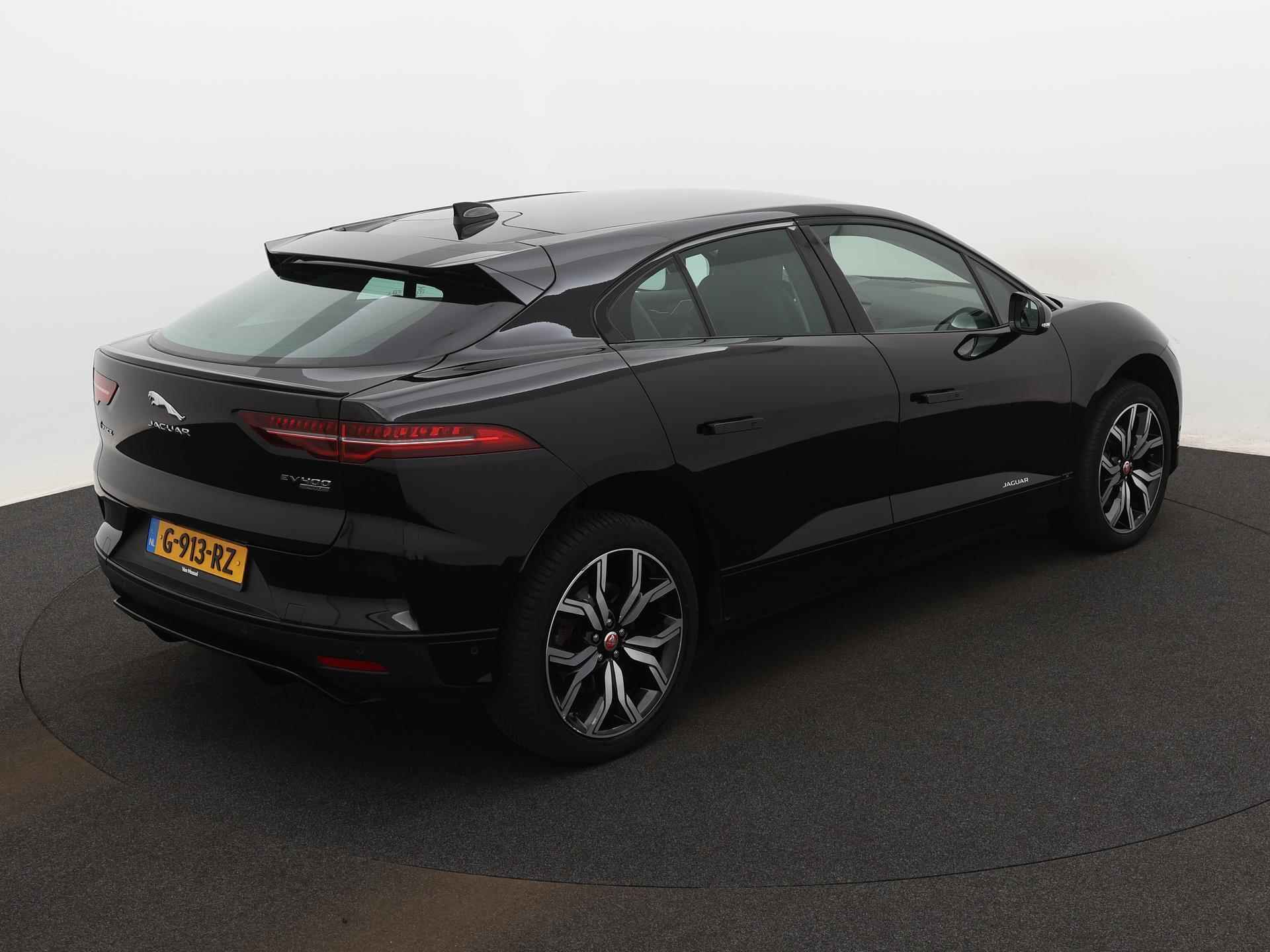 Jaguar I-PACE EV400 S 90 kWh | Leder | Navigatie | Virtual cockpit | LED | Stoelverwarming| Panoramadak | Meridian Sound | Parkeersensoren | Camera | Getint glas | Lichtmetalen velgen | - 3/41