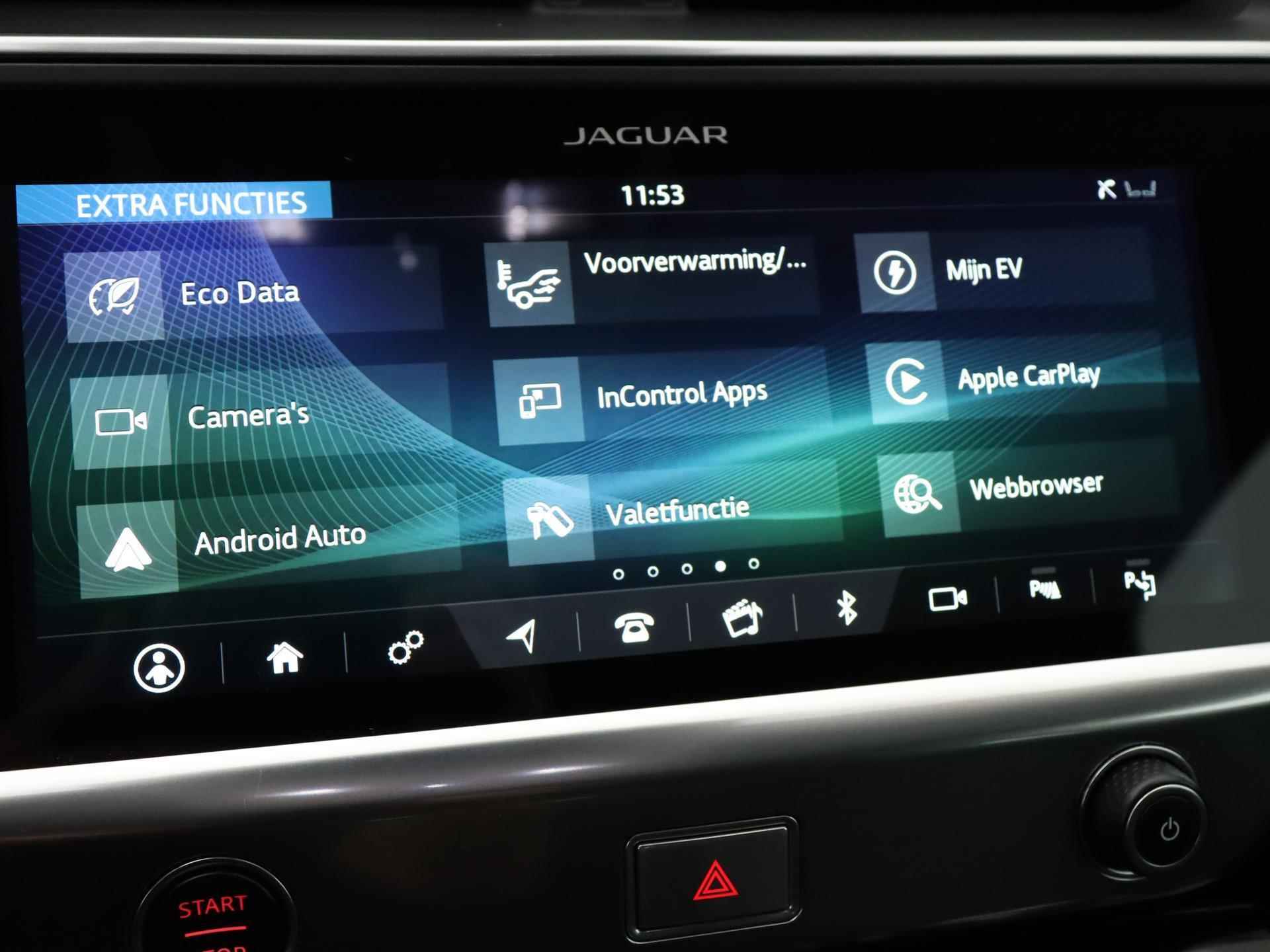 Jaguar I-PACE EV400 S 90 kWh | Leder | Navigatie | Virtual cockpit | LED | Stoelverwarming| Panoramadak | Meridian Sound | Parkeersensoren | Camera | Getint glas | Lichtmetalen velgen | - 28/41