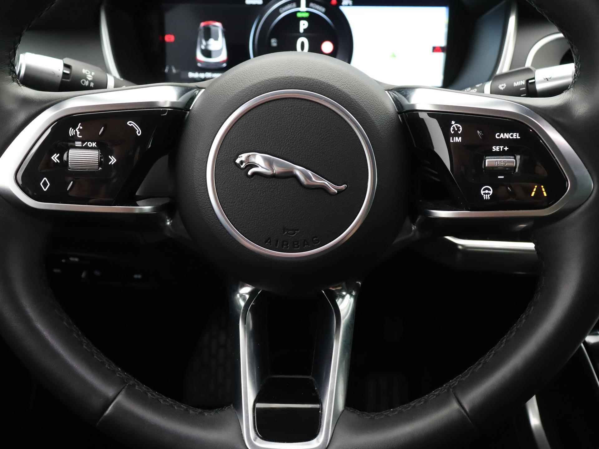 Jaguar I-PACE EV400 S 90 kWh | Leder | Navigatie | Virtual cockpit | LED | Stoelverwarming| Panoramadak | Meridian Sound | Parkeersensoren | Camera | Getint glas | Lichtmetalen velgen | - 9/41