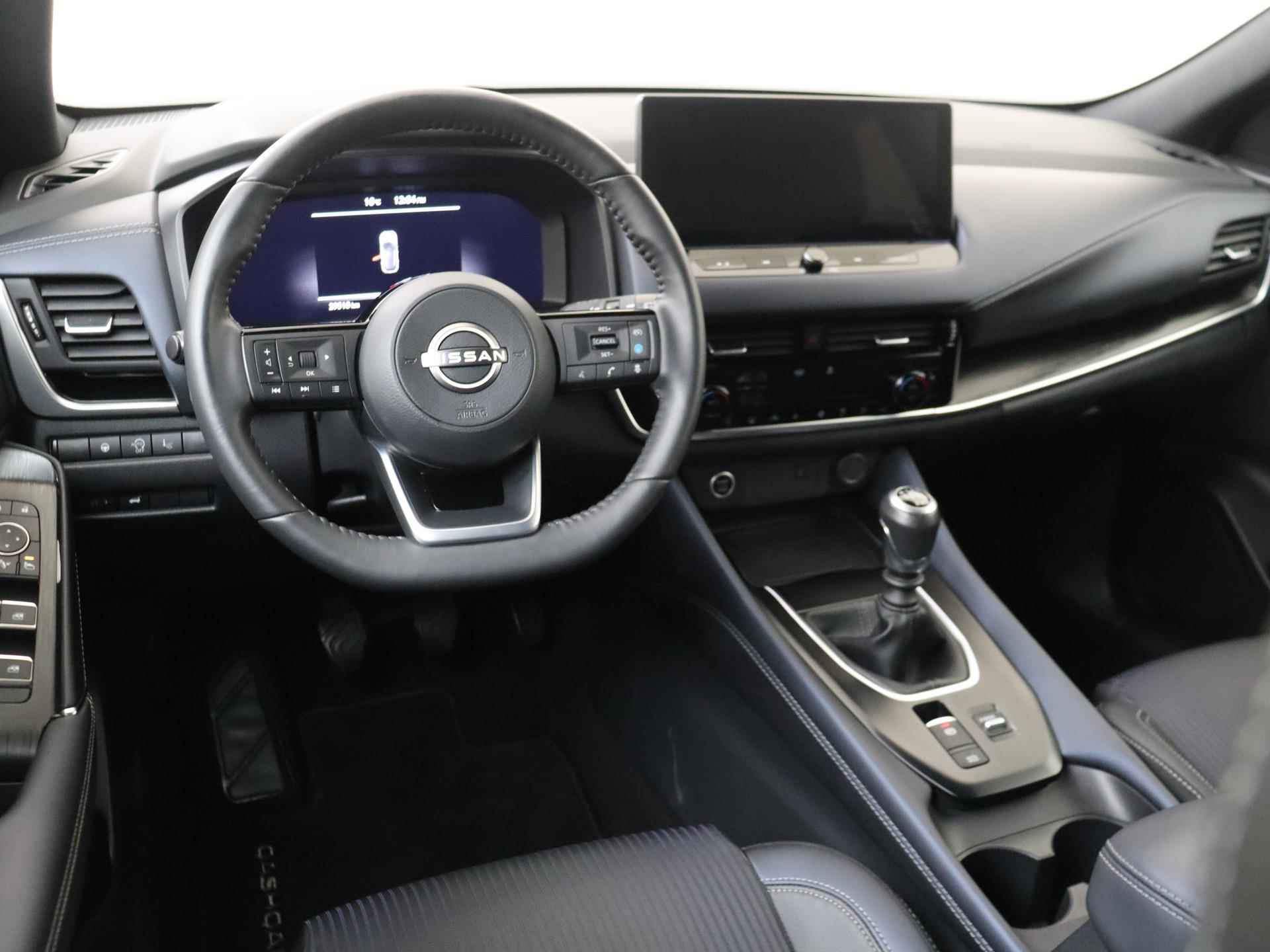Nissan Qashqai 1.3 MHEV Tekna | Navigatie en Apple Caplay | Camera's rondom | Stoel, stuur, voorruitverwarming - 6/27