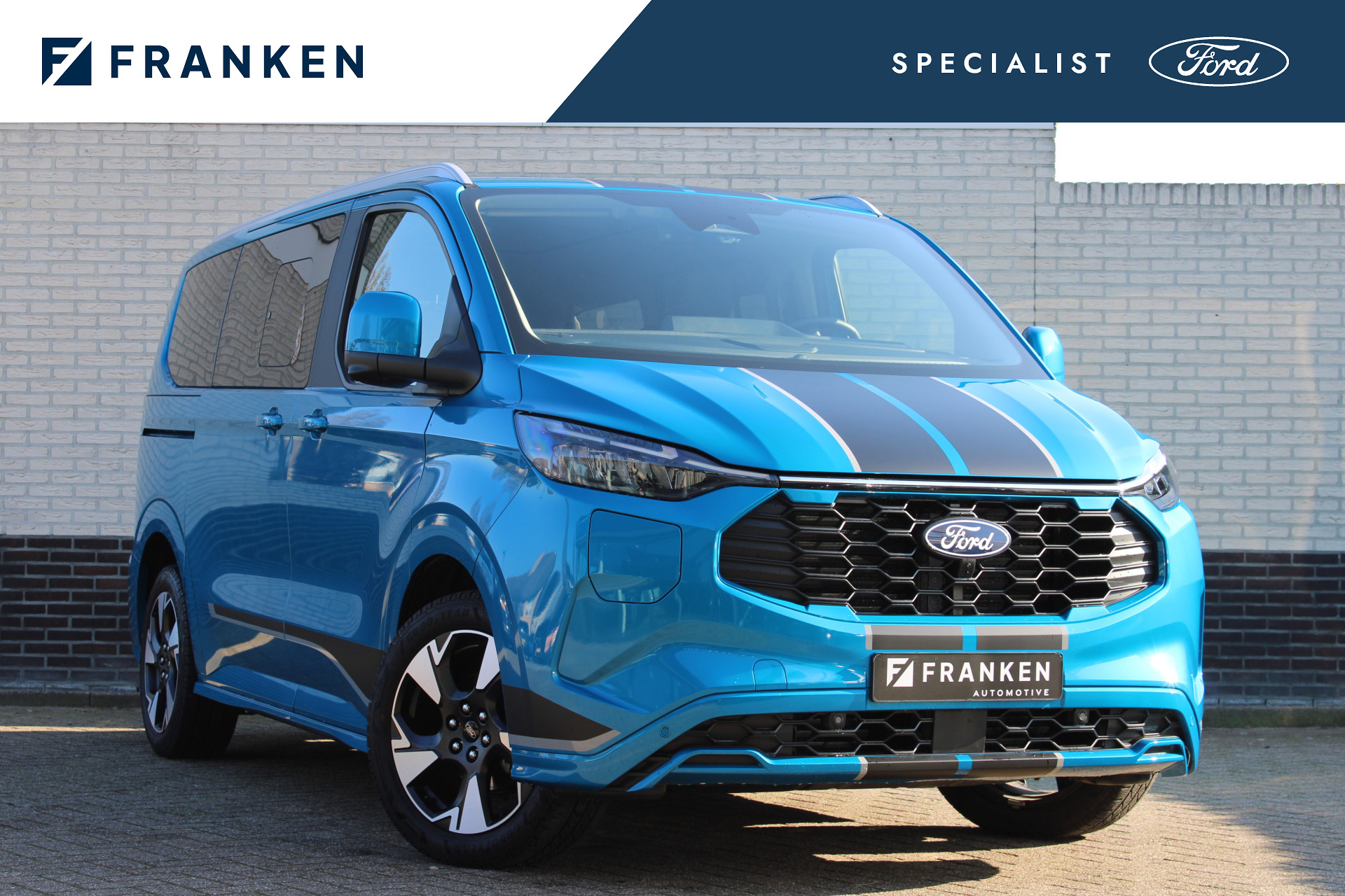 Ford Tourneo Custom 2.5 PHEV Sport | B&O | Panoramadak | Trekhaak | Led | 8P