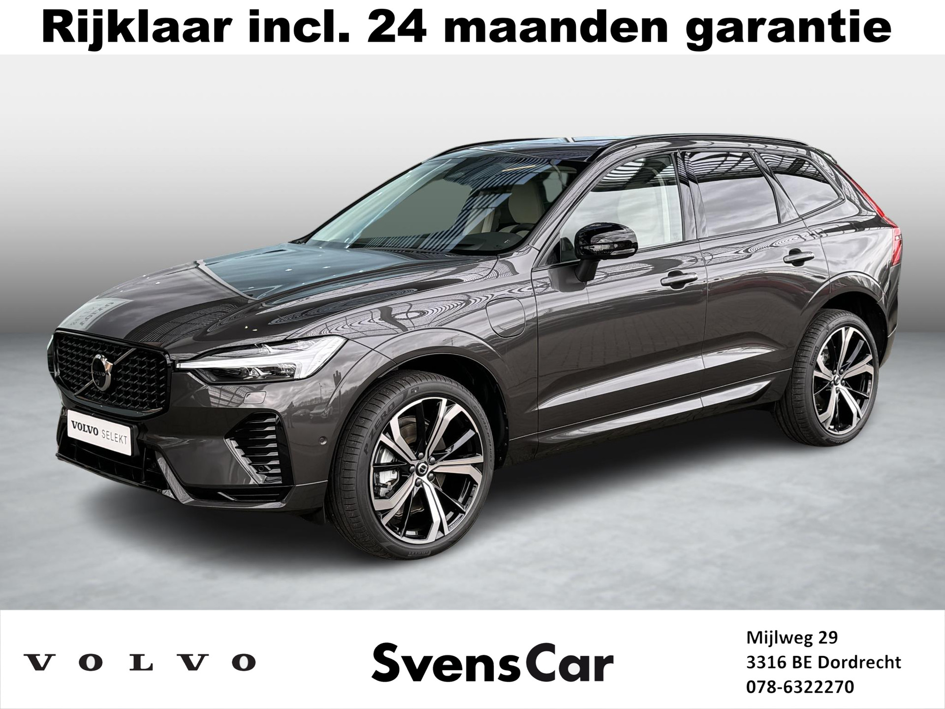 Volvo XC60 2.0 Recharge T6 AWD Ultimate Dark | Panoramadak | Stoelverwarming | 360 camera | Trekhaak | Harman/Kardon bij viaBOVAG.nl