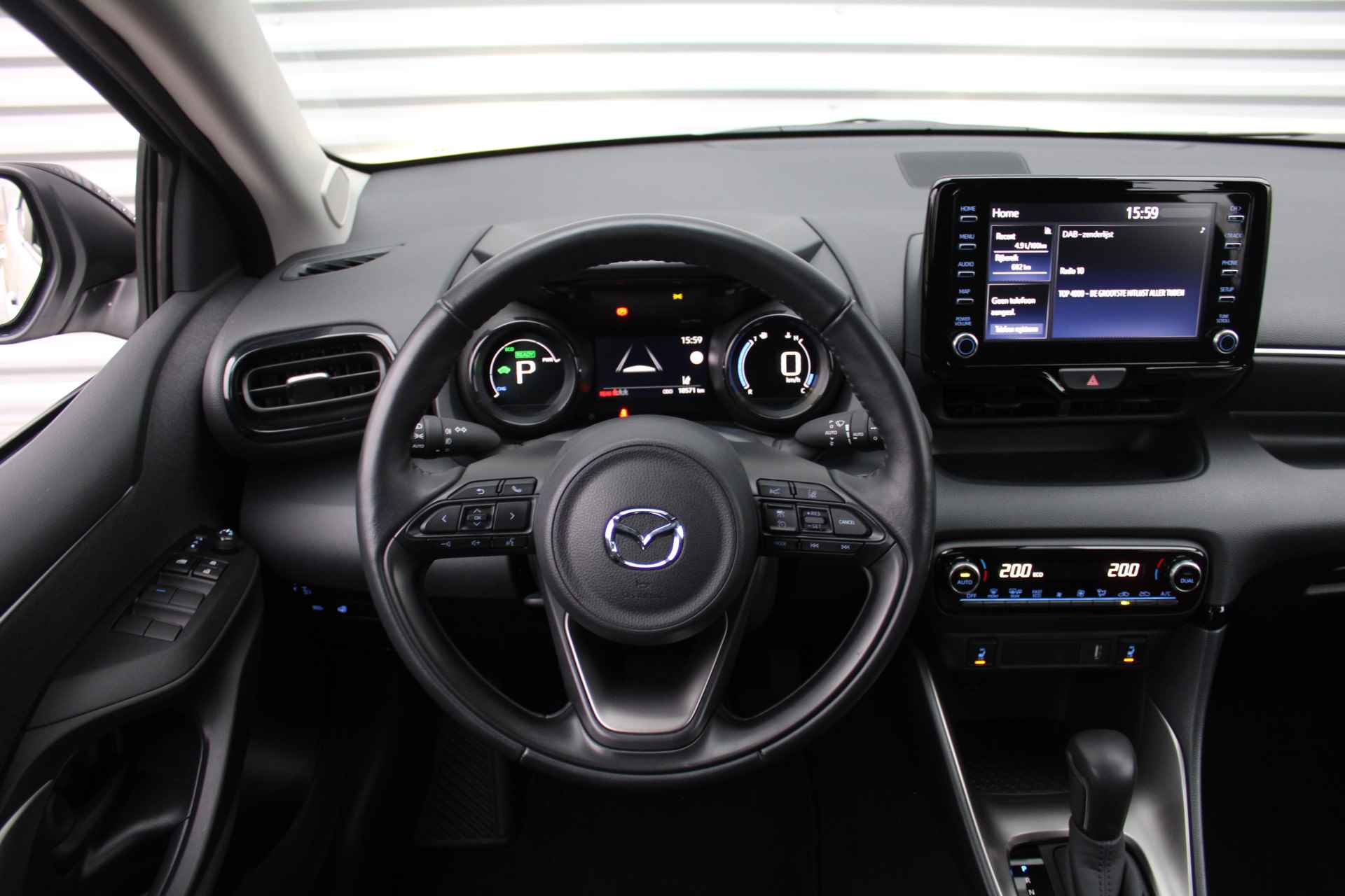 Mazda 2 Hybrid 1.5 Agile met Comfort Pakket | 15" LM | Airco | Apple car play | Android auto | - 10/34