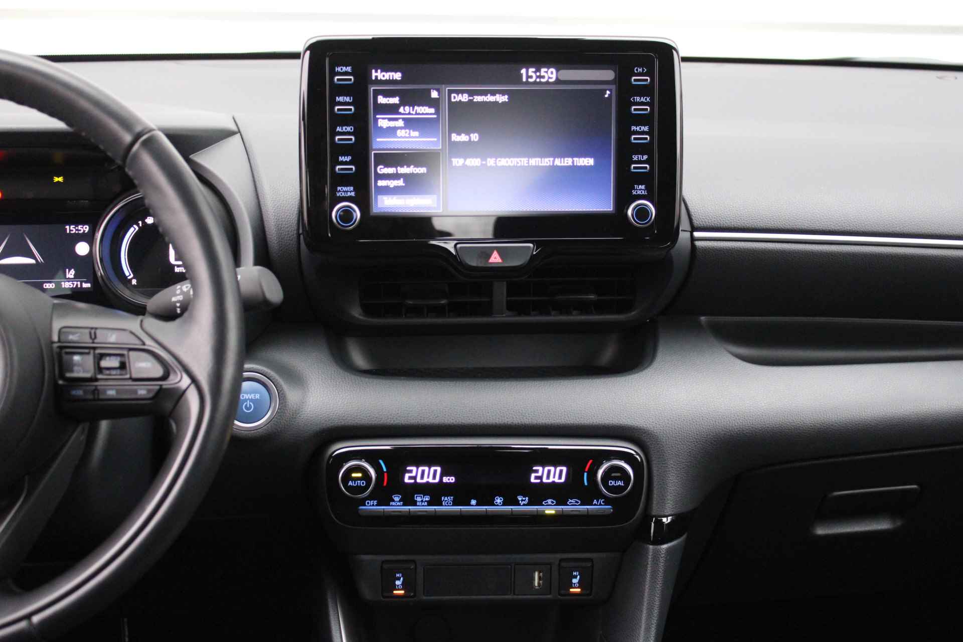 Mazda 2 Hybrid 1.5 Agile met Comfort Pakket | 15" LM | Airco | Apple car play | Android auto | - 18/34