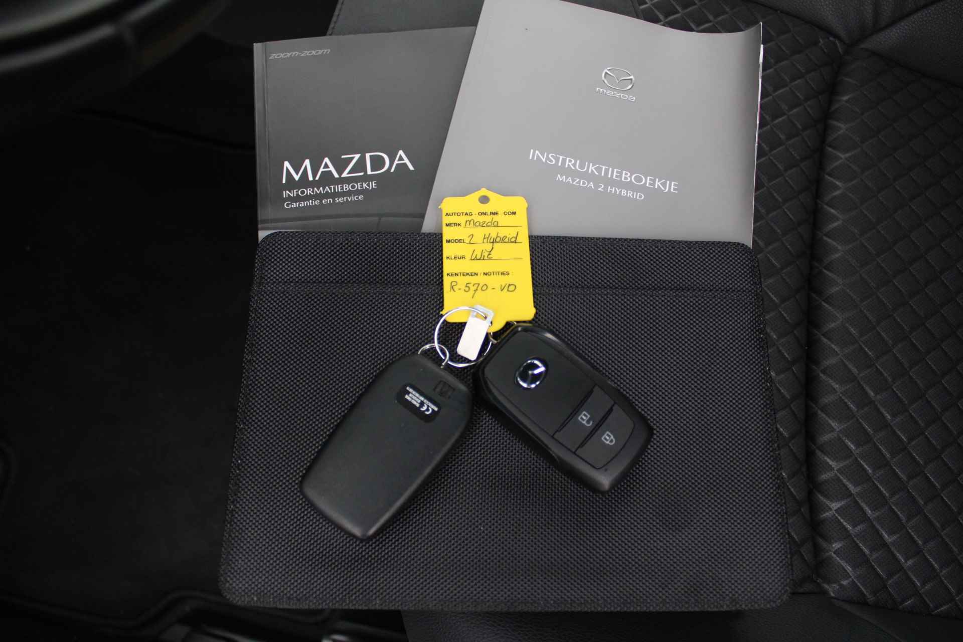 Mazda 2 Hybrid 1.5 Agile met Comfort Pakket | 15" LM | Airco | Apple car play | Android auto | - 34/34