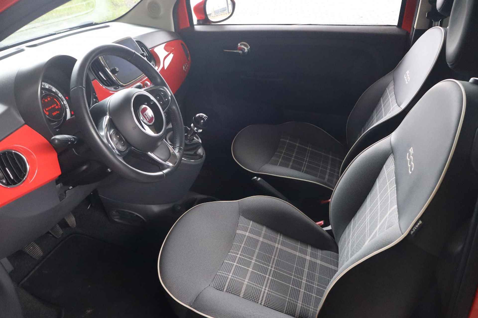 Fiat 500 0.9 TwinAir T Lounge I Geen Import I Panoramadak I Airco - 9/15