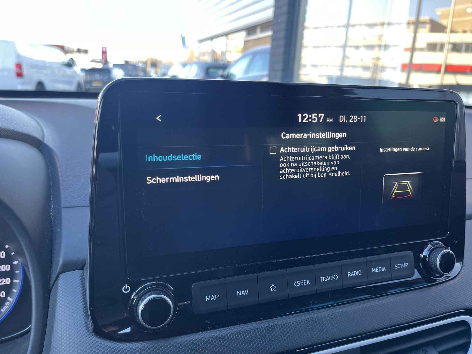 Hyundai Kona 1.6 GDI HEV Comfort || Ingebouwde navigatie | Adaptieve cruisecontrol | Camera | Trekhaak | Bi-color lmv || - 27/37