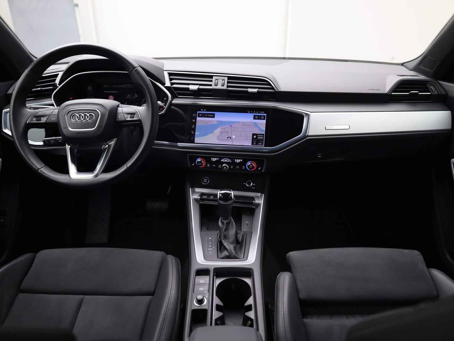 Audi Q3 35 TFSI/150PK S Line · Leder/Alcantara · Parkeersensoren + camera · Drive select - 5/44