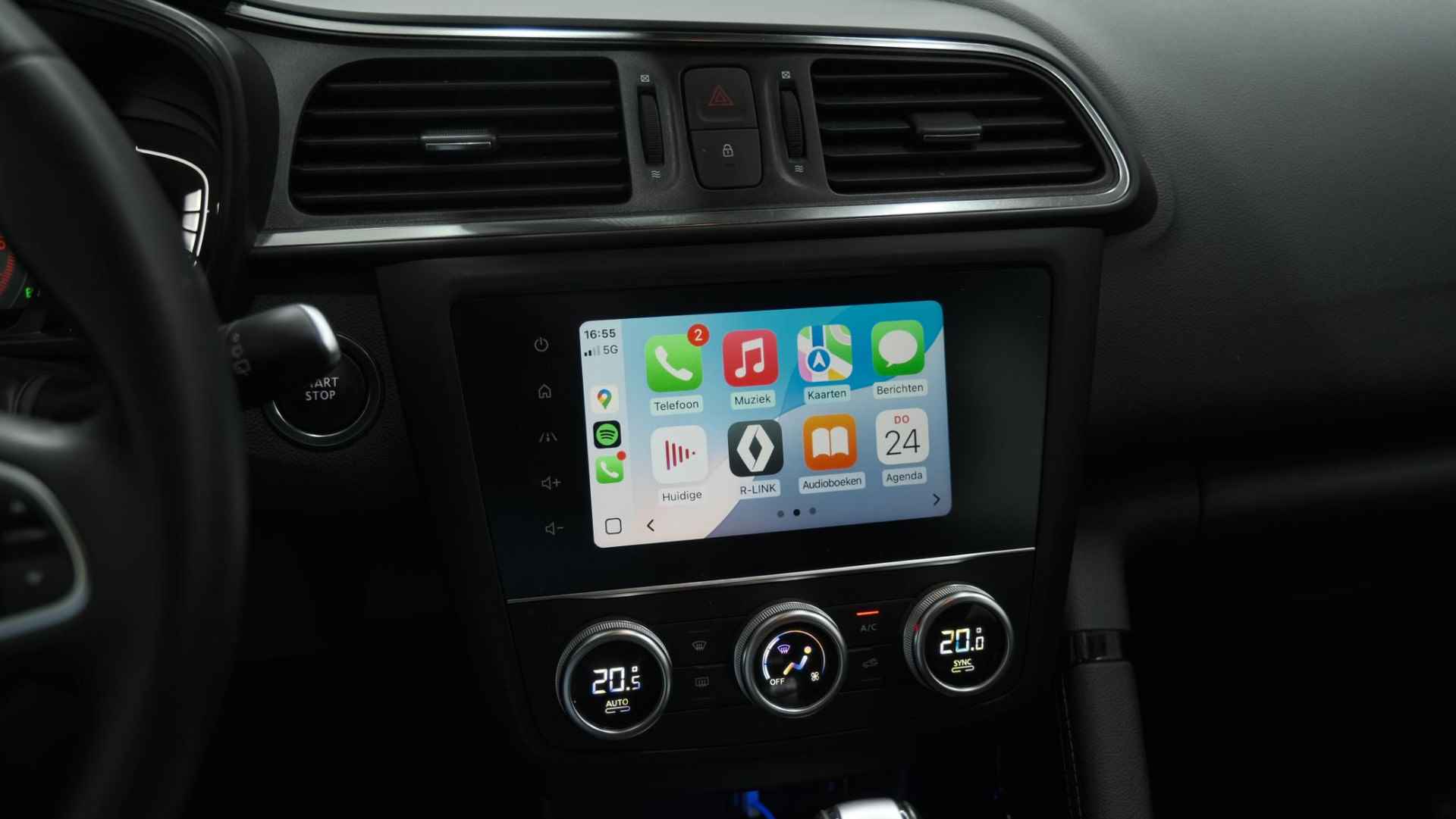 Renault Kadjar TCe 160 EDC Limited | Trekhaak | Navigatie | Apple Carplay | Parkeersensoren - 59/76