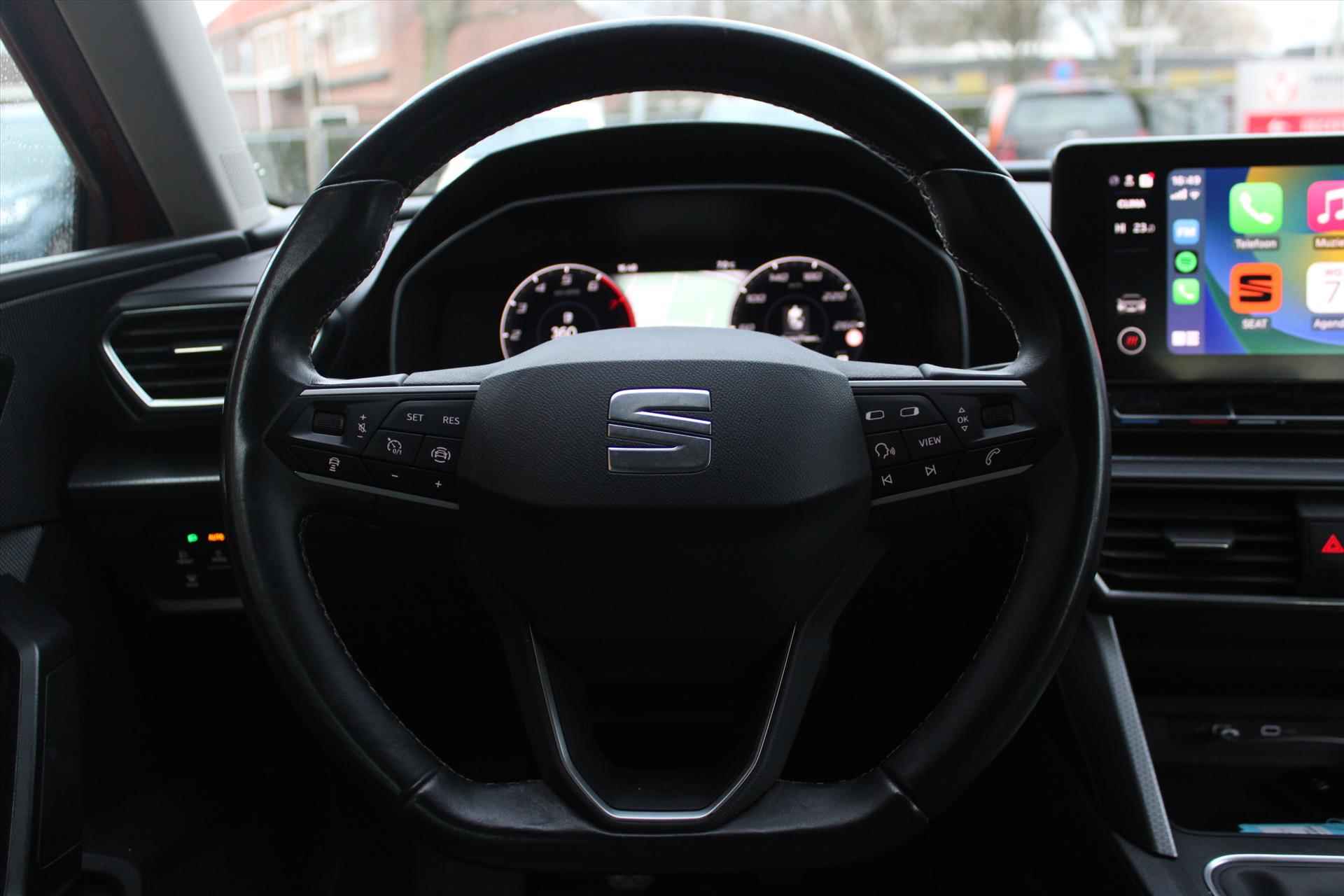 Seat Leon Sportstourer 1.5 TSI *Nw. Model* | Carplay | Camera | Navigatie | Cruise & Climate Control | - 9/20