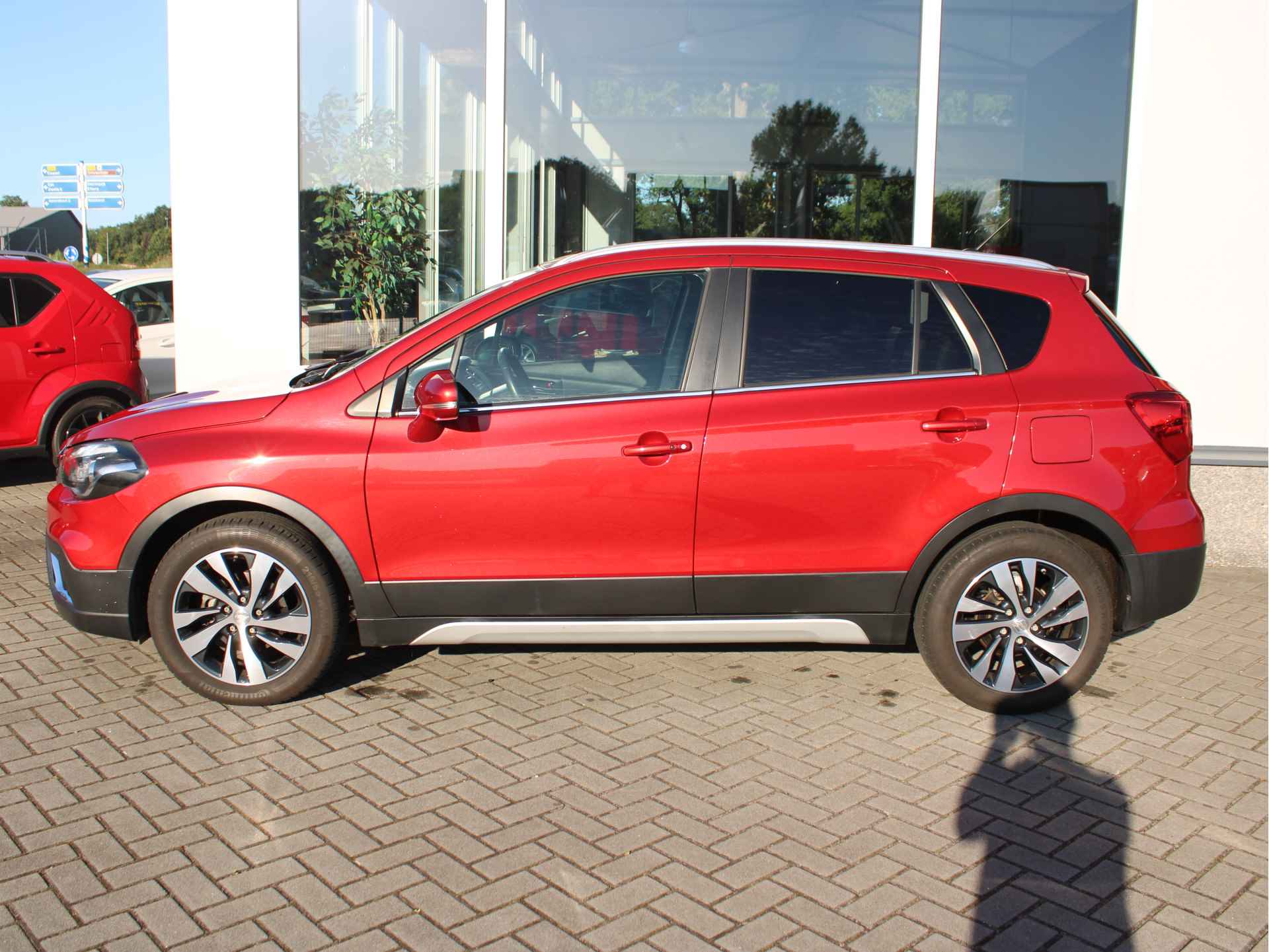 Suzuki S-Cross 1.4 Boosterjet High Executive Afneembare Trekhaak, Panoramadak, Lederen Bekleding, Adaptieve Cruise en Climate Control - 3/23