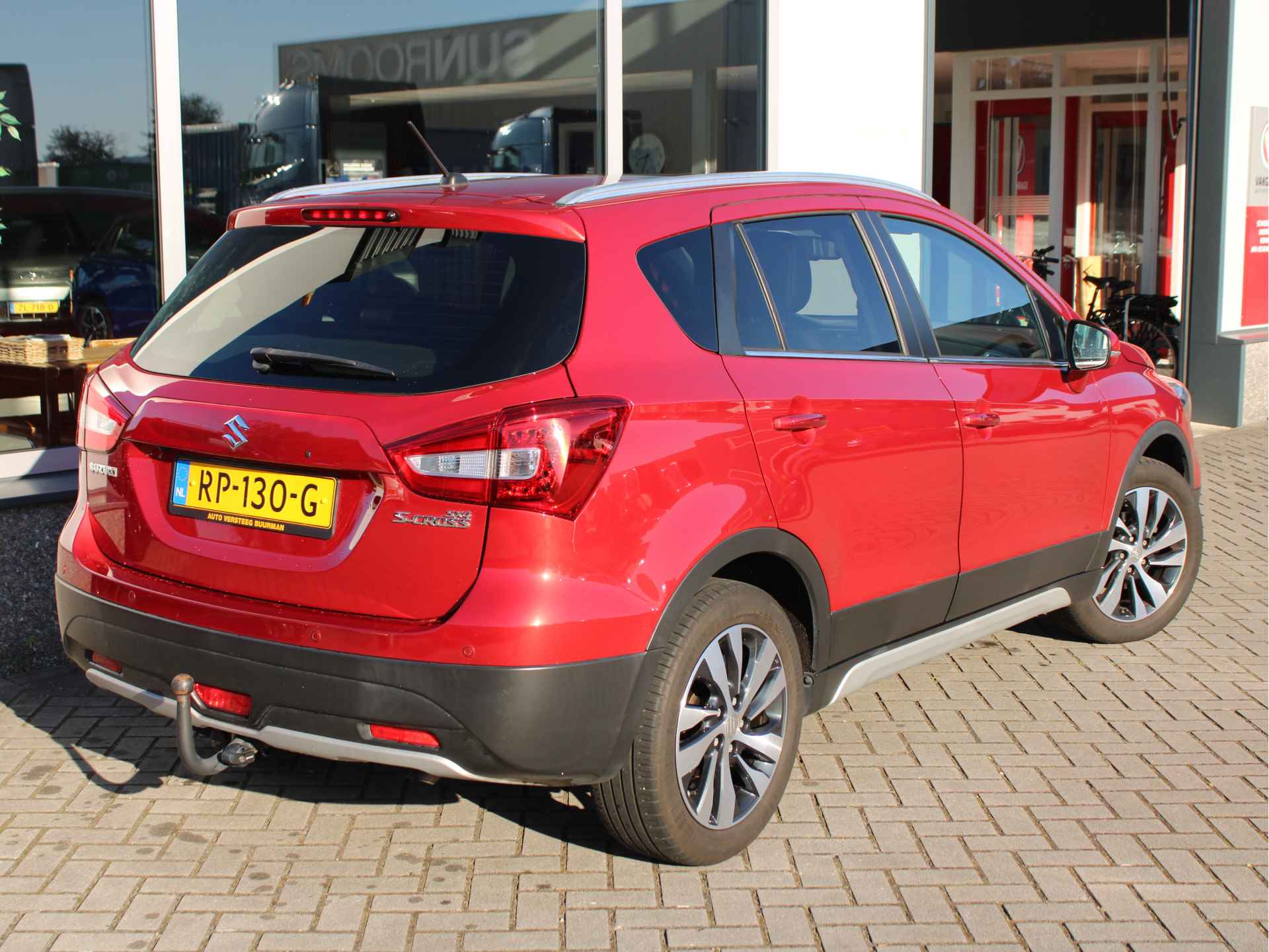 Suzuki S-Cross 1.4 Boosterjet High Executive Afneembare Trekhaak, Panoramadak, Lederen Bekleding, Adaptieve Cruise en Climate Control - 4/23