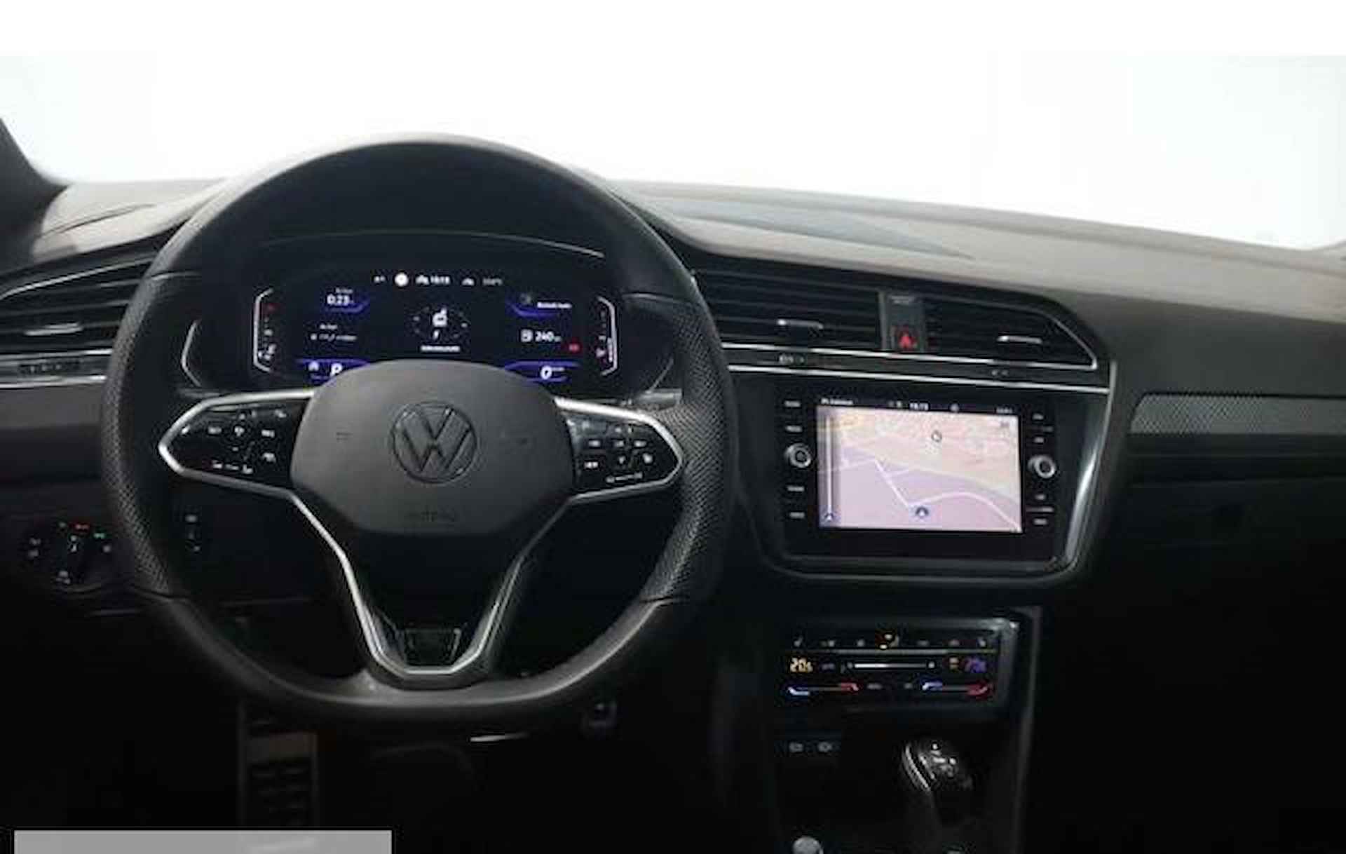 Volkswagen Tiguan Allspace 2.0 TDI 4M 200 PK R-Line 7p. Black Style 20 Inch ACC Panoramadak Head-Up Display Camera - 10/14