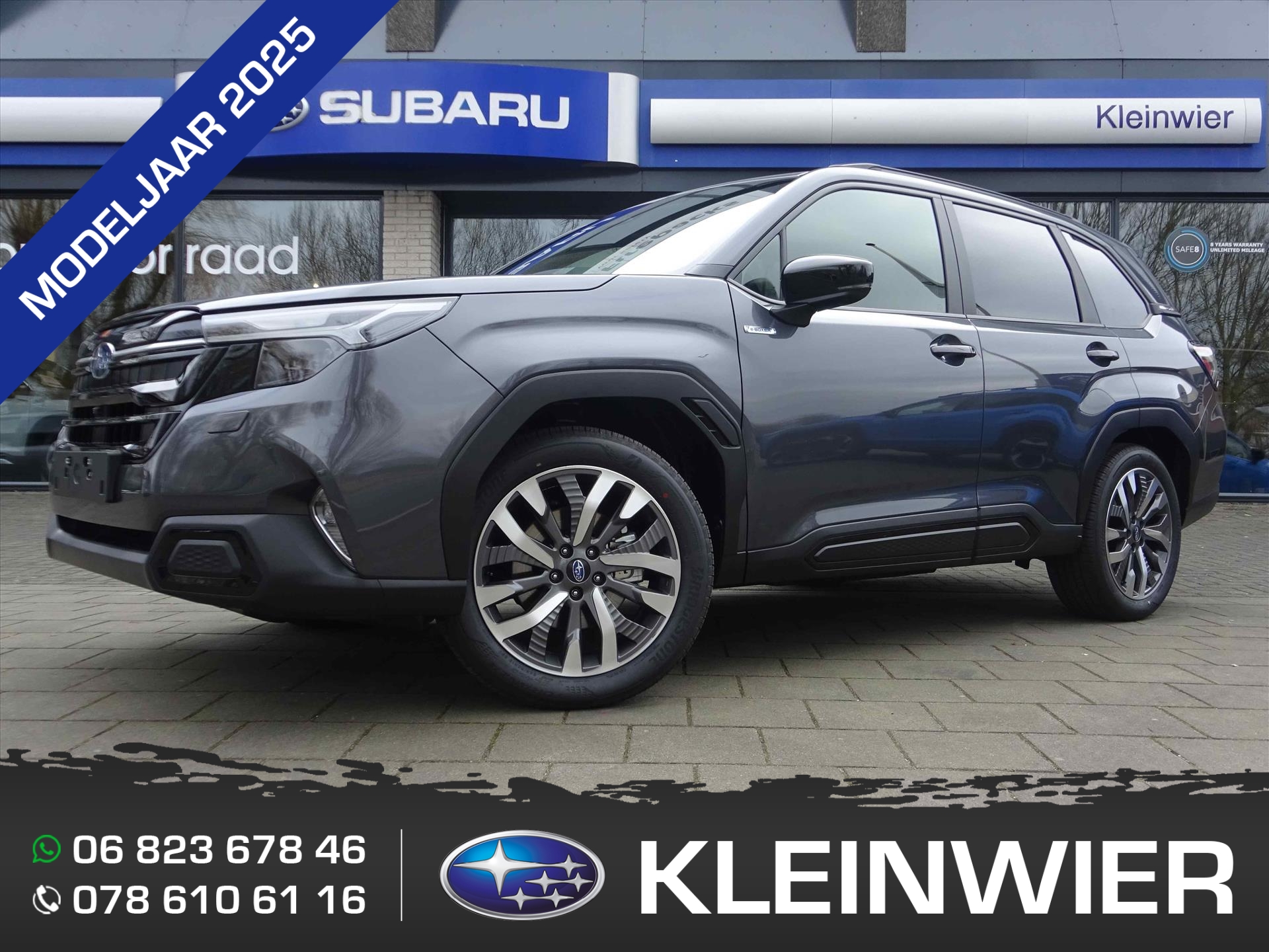 Subaru Forester Premium E-BOXER Magnetite Gray Metallic | Modeljaar 2025 | 8 jaar volledige garantie