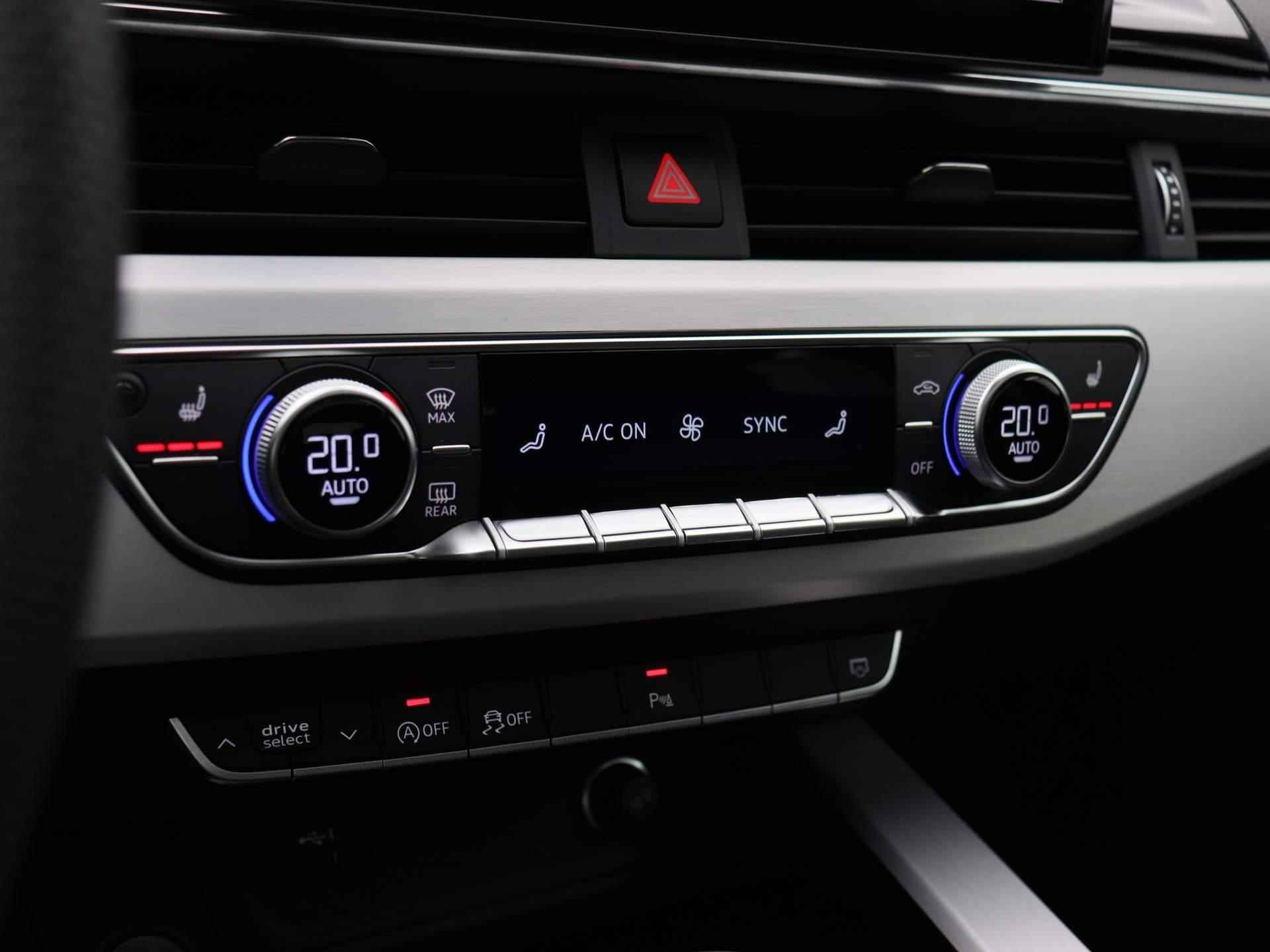 Audi A5 Sportback 40 TDI S edition quattro 204 PK | S-line exterieur | S-line interieur | Automaat | Navigatie | 360 Camera | Adaptive Cruise Control | Panoramadak | Head-up Display | Trekhaak | Stoelverwarming | Lichtmetalen velgen | Climate Control | Audi Sound System | Fabrieksgarantie | - 22/55