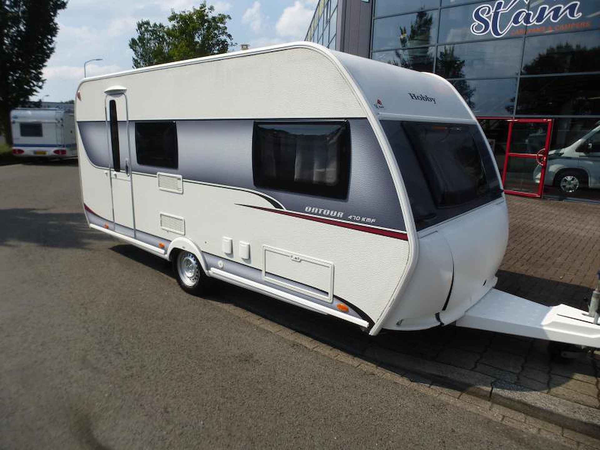 Hobby On Tour 470 KMF stapelbed en voortent - 3/13