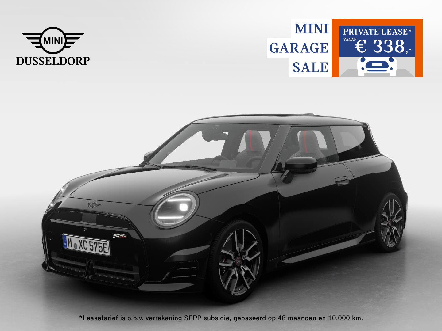 MINI Cooper E John Cooper Works Pakket XL PRIVATE LEASE EUR 499,- (48 mnd/10.000km)