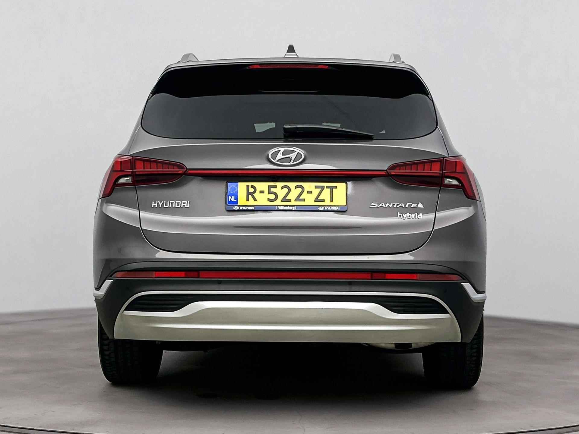 Hyundai Santa Fe 1.6 T-GDI HEV PREMIUM SKY 7P. | TREKHAAK | SCHUIFDAK | LEDER | HUD | STOEL + STUURVERWARMING | CLIMA | CRUISE | CAMERA | 19'' LM VELGEN | FABRIEKSGARANTIE GELDIG T/M 1-2028! | - 6/35