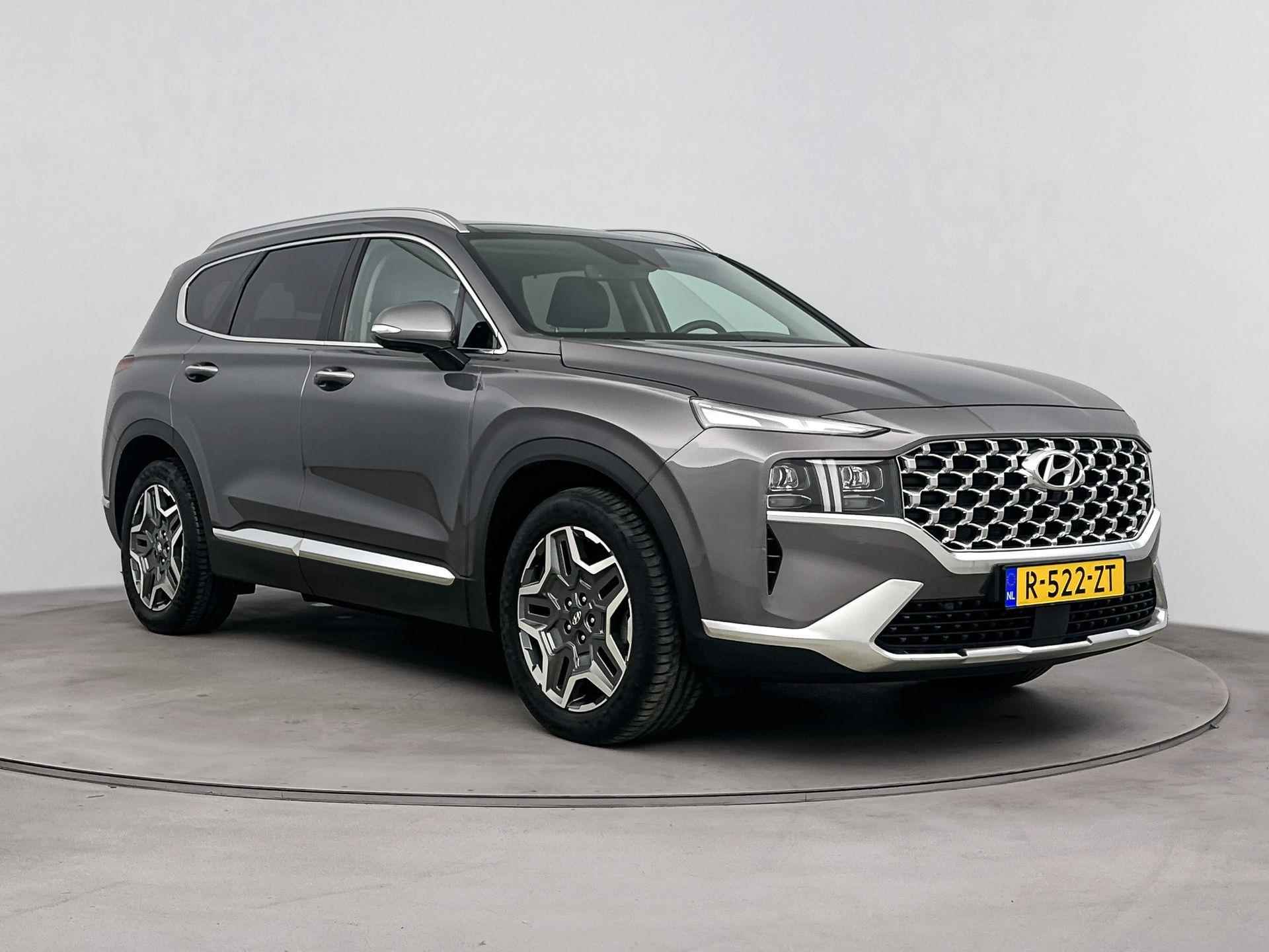 Hyundai Santa Fe 1.6 T-GDI HEV PREMIUM SKY 7P. | TREKHAAK | SCHUIFDAK | LEDER | HUD | STOEL + STUURVERWARMING | CLIMA | CRUISE | CAMERA | 19'' LM VELGEN | FABRIEKSGARANTIE GELDIG T/M 1-2028! | - 7/35