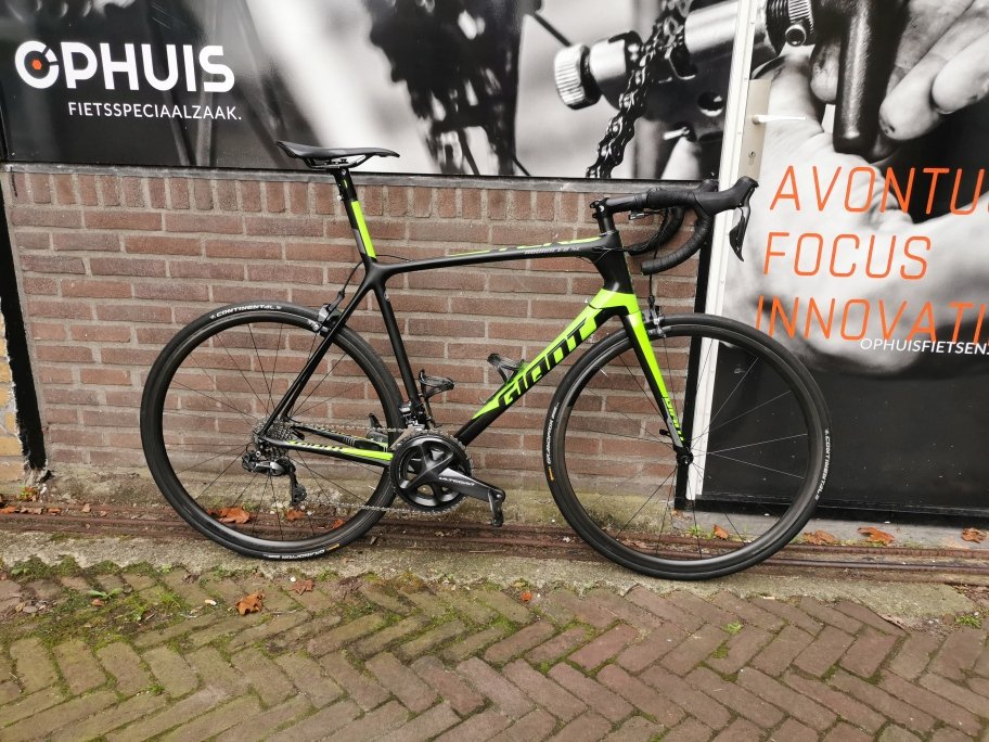 Giant TCR Advanced SL 1 Heren zwart / groen l 1999