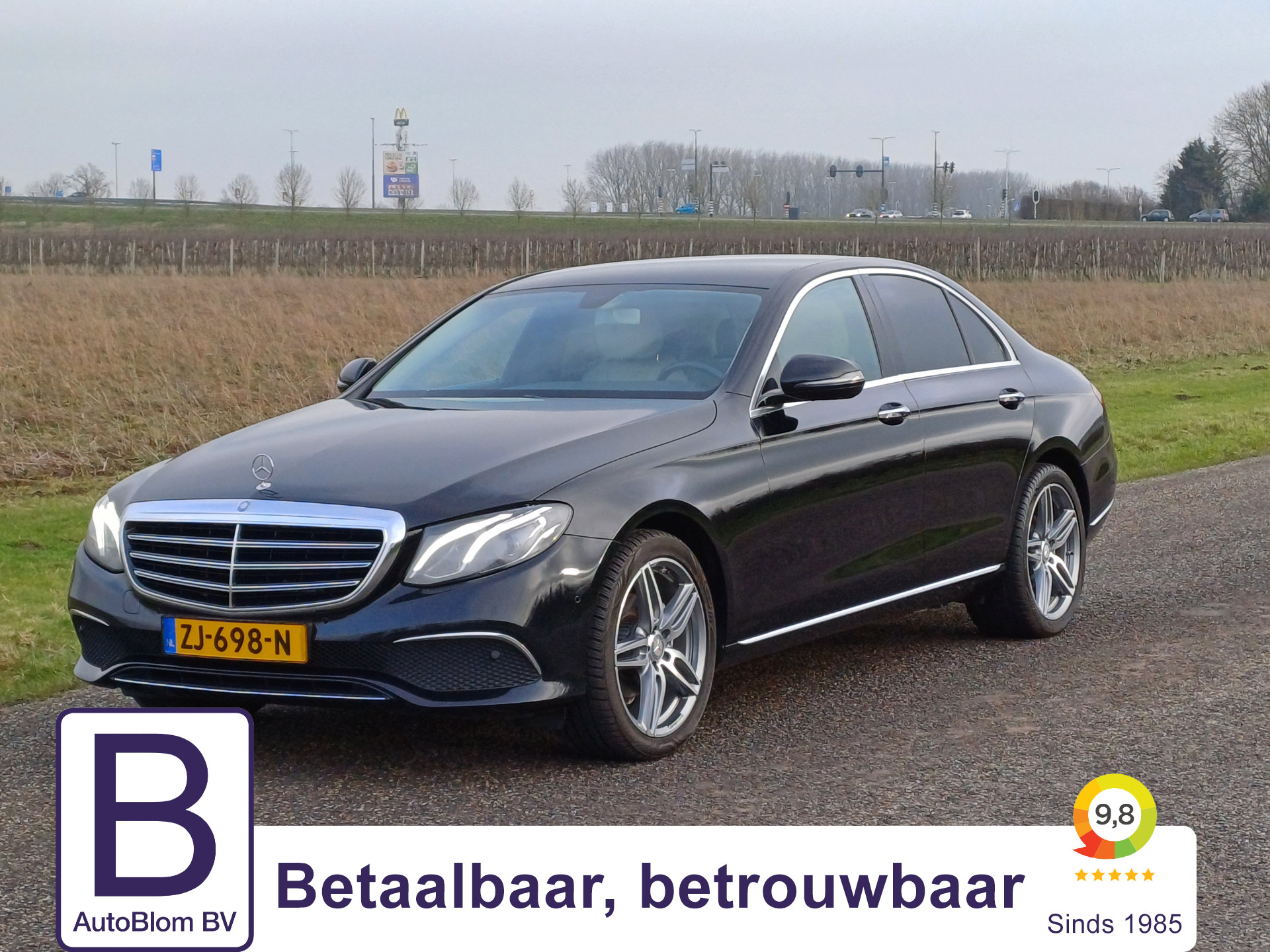 Mercedes-Benz E-Klasse 200 Prestige | Chique uitstraling ! | Hout interieur | 19 "AMG | SFEER | LED