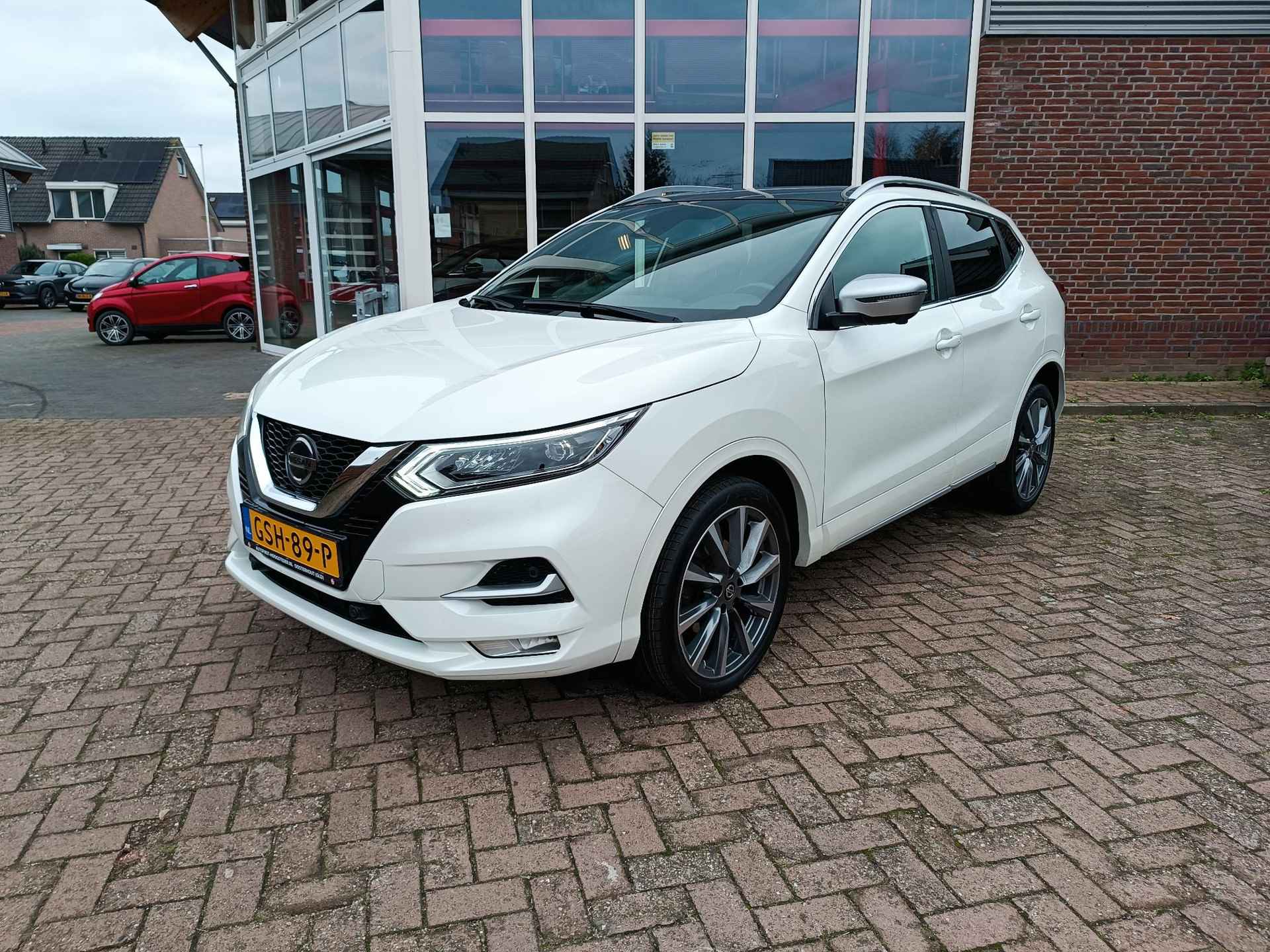 Nissan Qashqai 1.3 DIG-T N-Tec Automaat, pano, carplay, camera - 22/28