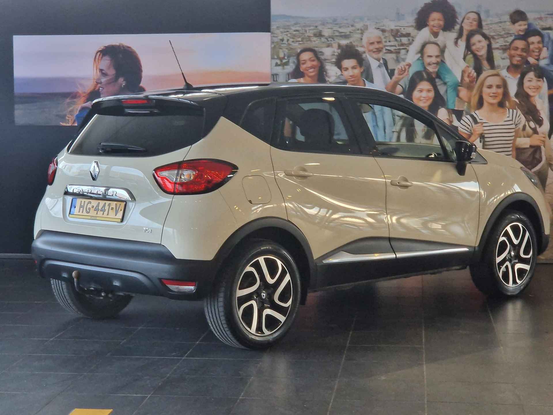 Renault Captur 0.9 TCe Dynamique NAVIGATIE | TREKHAAK | ACHTERUITRIJCAMERA | PARKEERSENSOREN ACHTER - 5/25