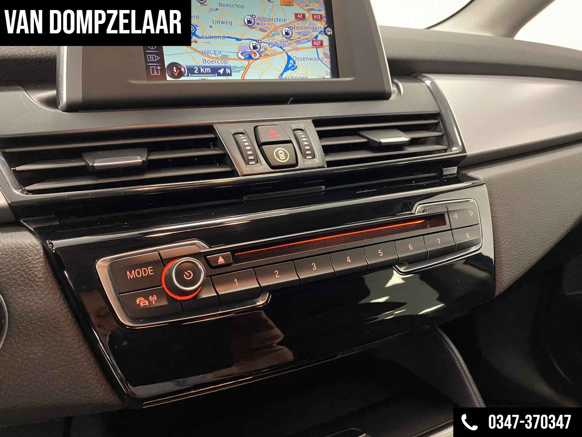 BMW 2 Serie 218 Active Tourer Sport 136PK / NAVI / PDC / LED / AIRCO / BOVAG / - 14/45