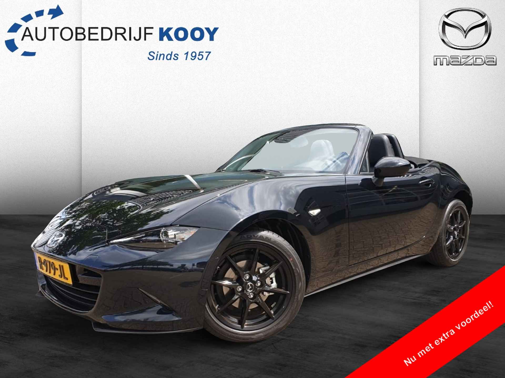 Mazda MX-5  1.5 132pk Luxury, Navigatie, climate controle etc. - 1/27