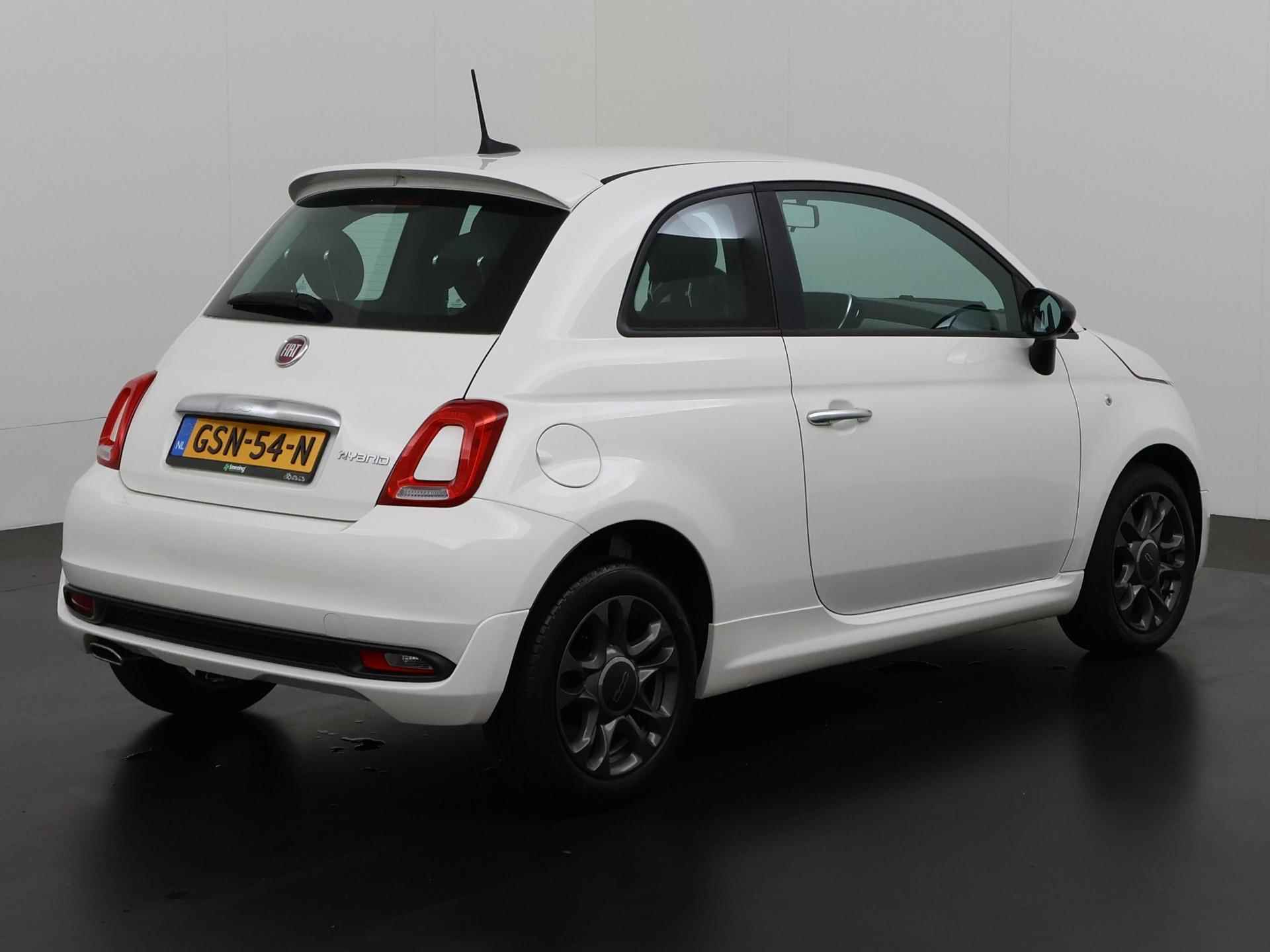 Fiat 500 1.0 Sport Hybrid | Airco | Lichtmetalen Velgen | Zondag Open! - 4/30