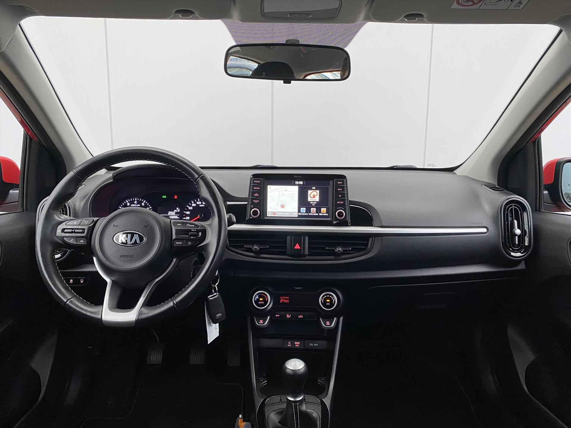 KIA Picanto 1.0 CVVT 67pk 5-zits First Edition | Navigatie | Camera | CarPlay | Climate Control | - 12/33