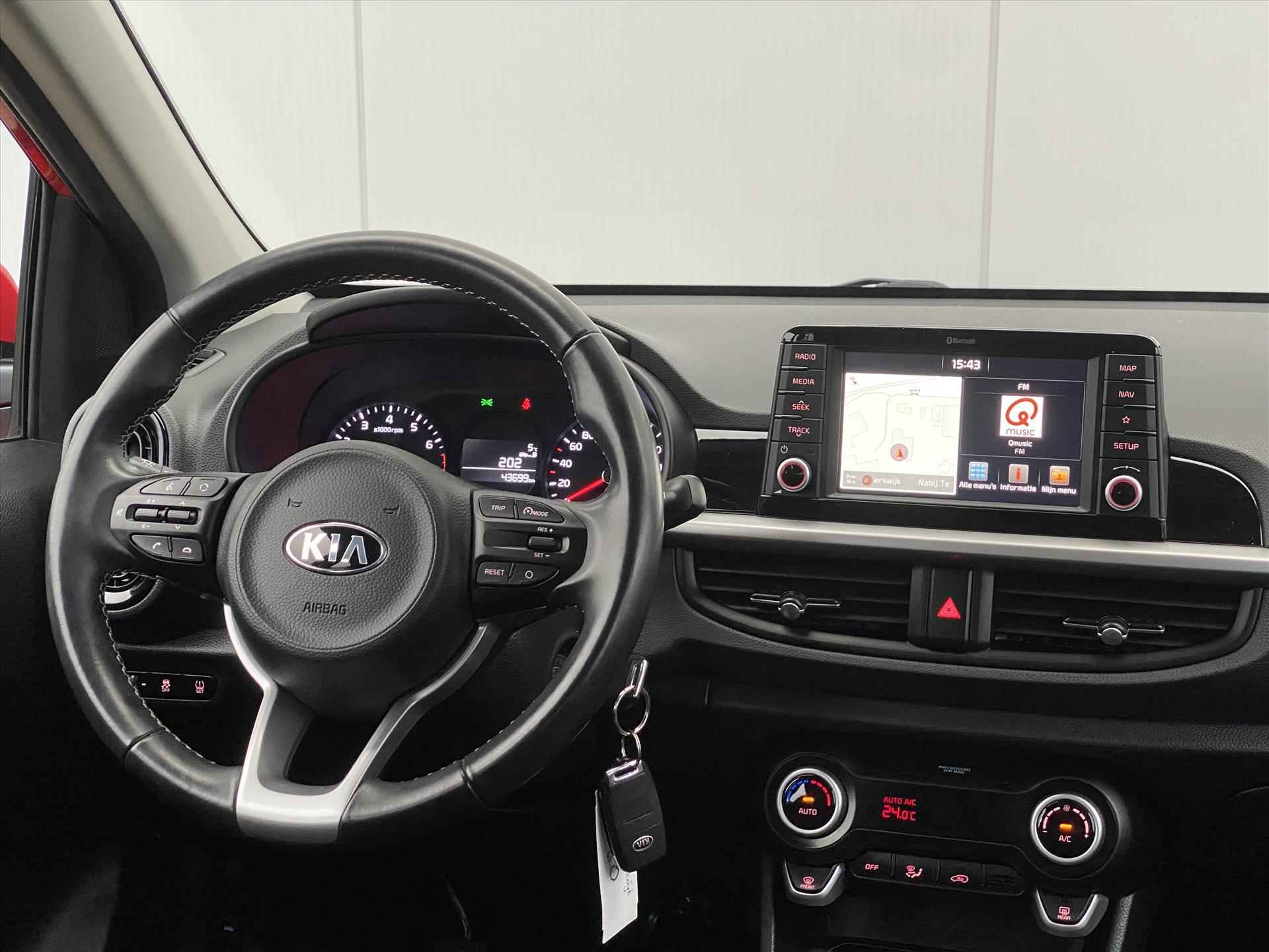 KIA Picanto 1.0 CVVT 67pk 5-zits First Edition | Navigatie | Camera | CarPlay | Climate Control | - 13/33