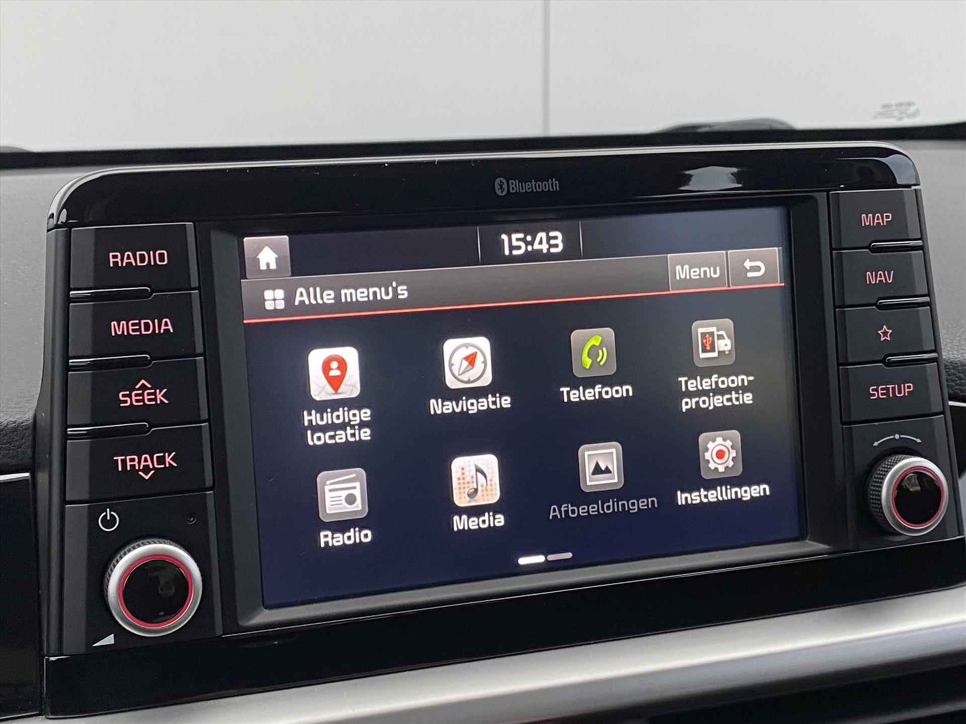 KIA Picanto 1.0 CVVT 67pk 5-zits First Edition | Navigatie | Camera | CarPlay | Climate Control | - 18/33